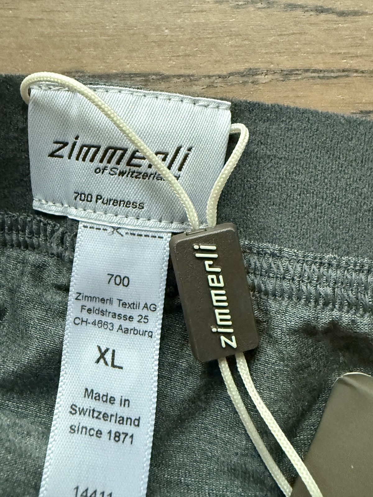 Zimmerli Zimmerli of Switzerland Handmade Pureness Brief Underwear Size 36 - 12 Thumbnail