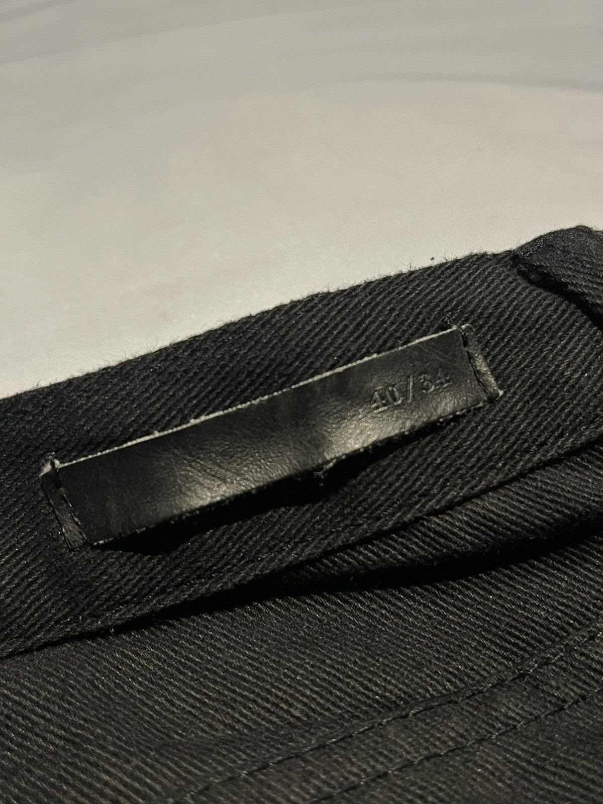 Japanese Brand × Vintage JAPANESE BRAND SUPER BLACK DENIM TIGER EMBROIDERED JEANS Size US 34 / EU 50 - 9 Thumbnail