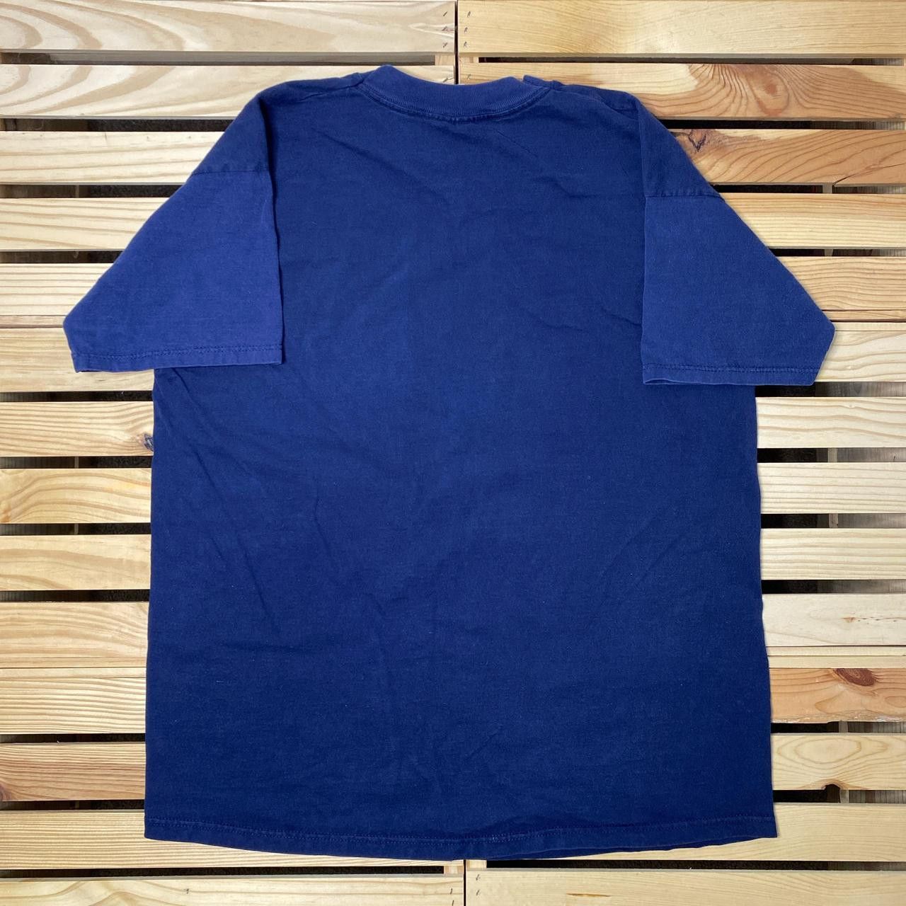 Fruit Of The Loom Vintage Waikiki Beach, Hawaii Navy Blue Surf Tee Size XL Size US XL / EU 56 / 4 - 2 Thumbnail