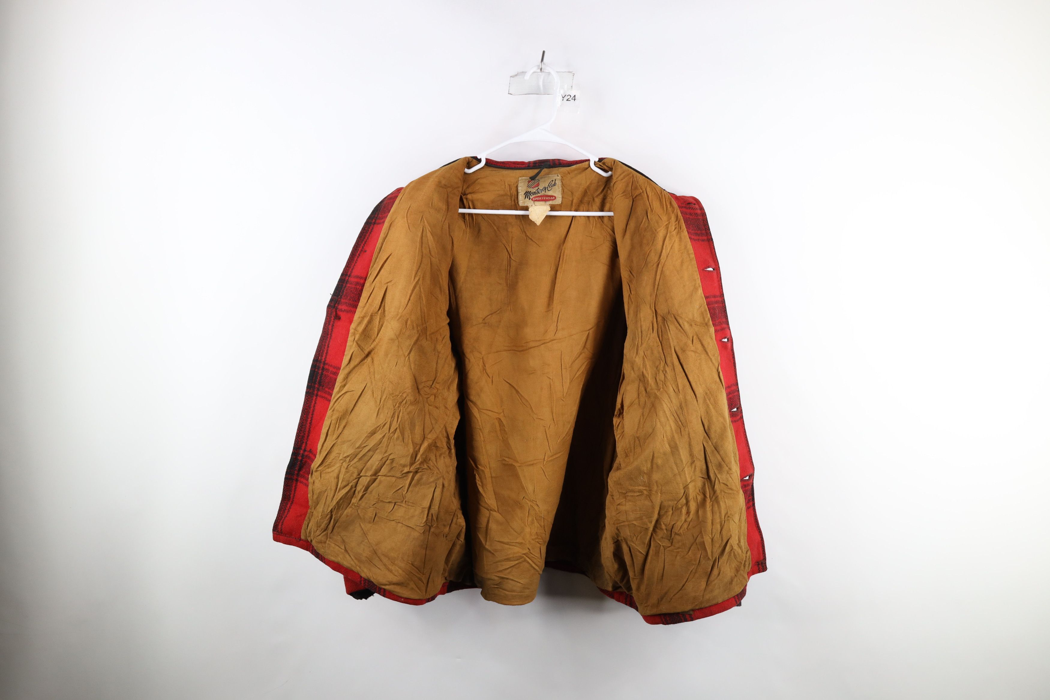 Vintage 50s 60s Streetwear Wool Mackinaw Jacket USA