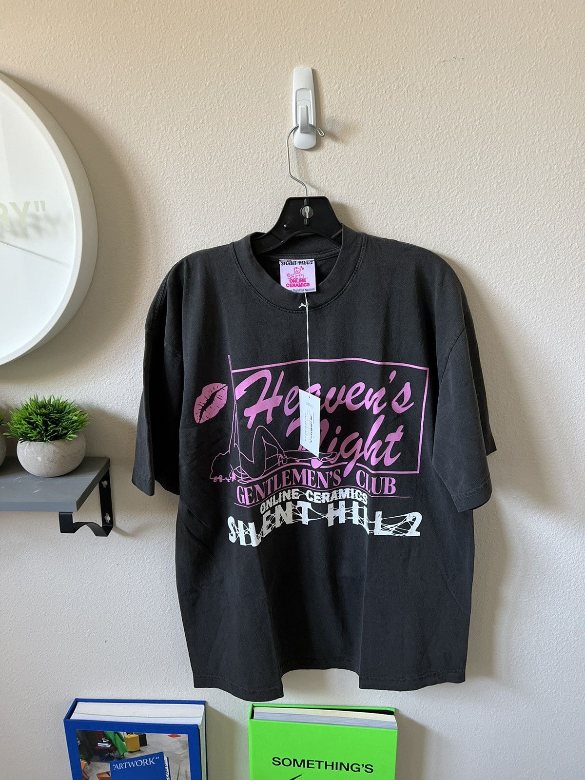 image of Online Ceramics Silent Hill Heavens Night T-Shirt Exclusive in Black, Men's (Size XL)