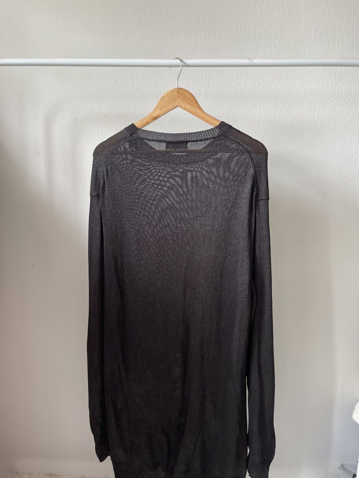Yohji Yamamoto A/W2009 Yohji Yamamoto Pour Homme Rayon Knitwear Size US L / EU 52-54 / 3 - 13 Thumbnail