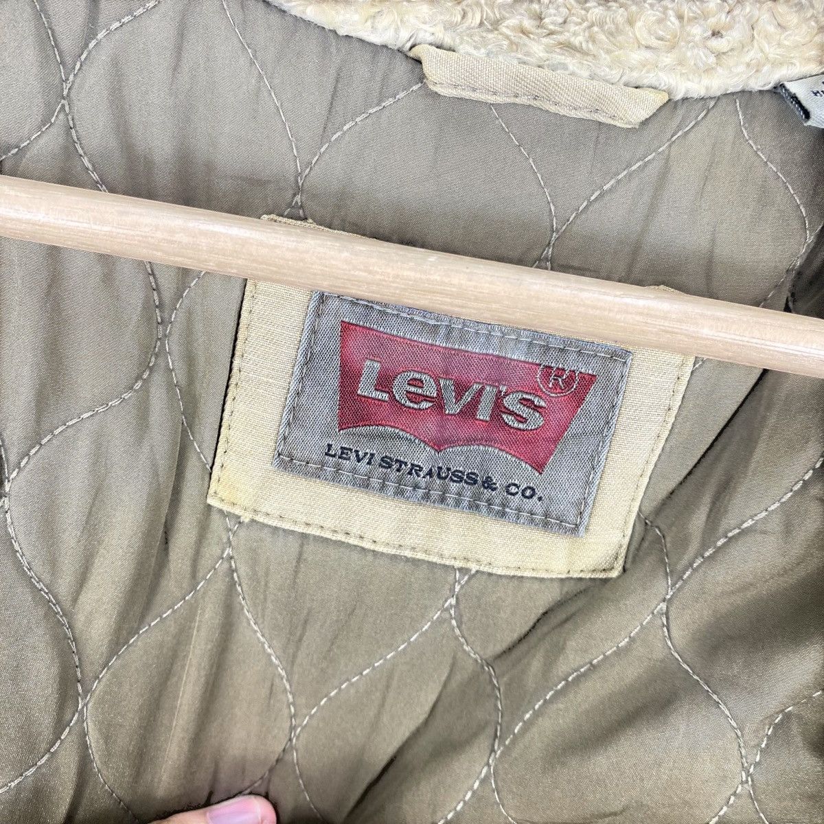 Levi's Vintage LEVI’S Sherpa Workwear Jacket Quilted Insulated Size US L / EU 52-54 / 3 - 9 Thumbnail