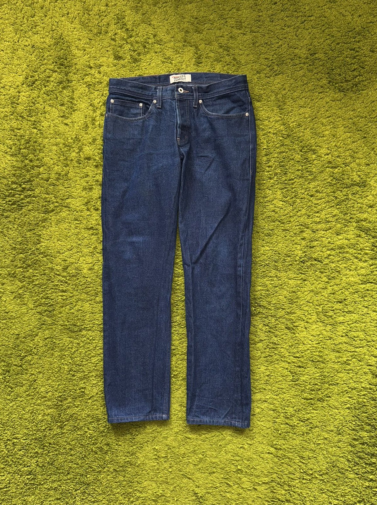 Naked & Famous Naked & Famous selvedge jeans Japanese denim pants Size US 32 / EU 48 - 2 Thumbnail