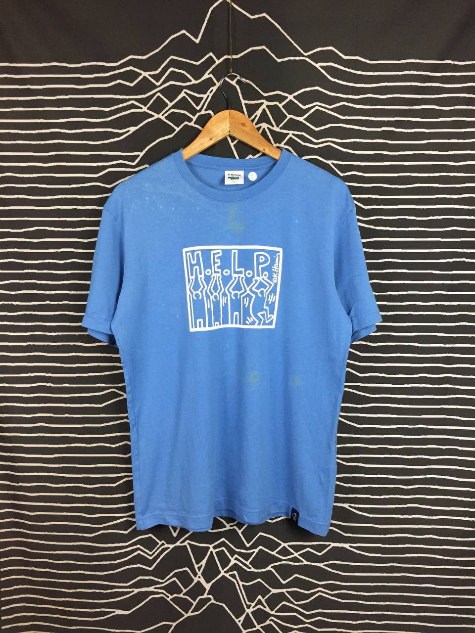 Keith Haring Uniqlo X Keith Haring HELP Pop Art Tee Size US L / EU 52-54 / 3 - 2 Thumbnail