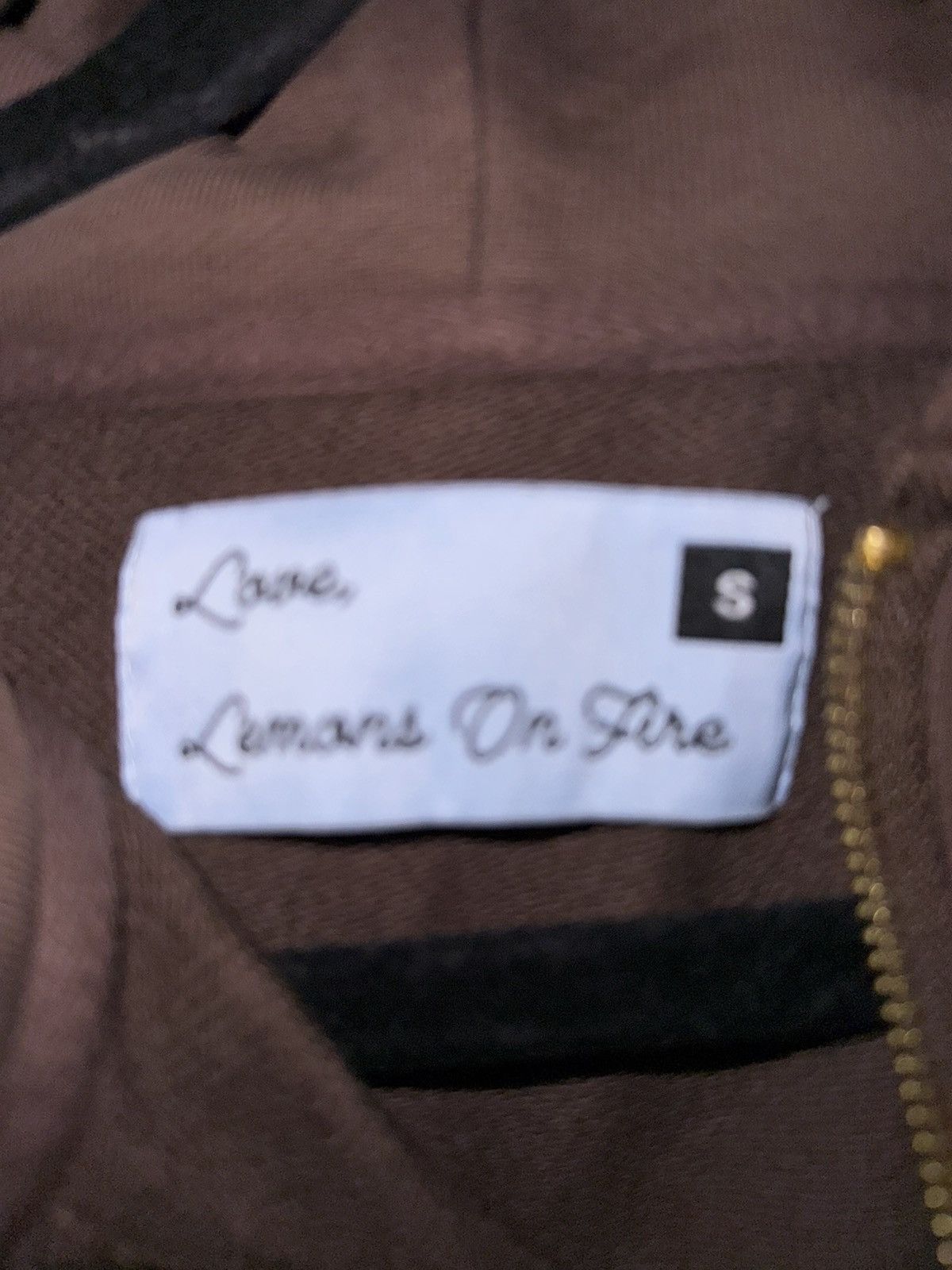 Other Lemons On Fire brown Hoodie Size US S / EU 44-46 / 1 - 3 Thumbnail