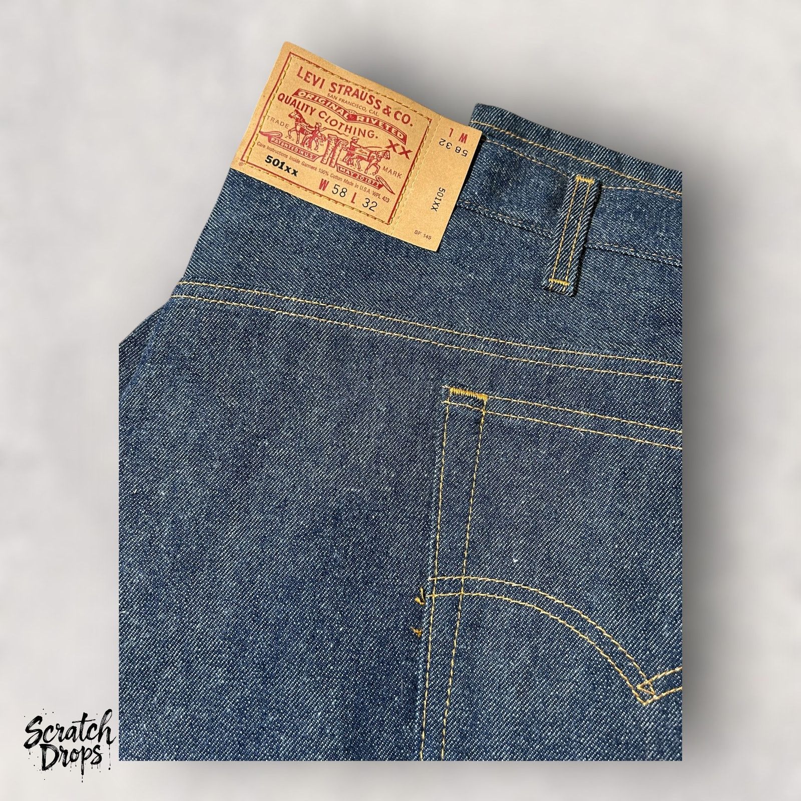Levi's Vintage Levi’s 501xx Shrink-to-Fit Jeans USA W58 L34 501 NWT Size US 42 / EU 58 - 6 Thumbnail
