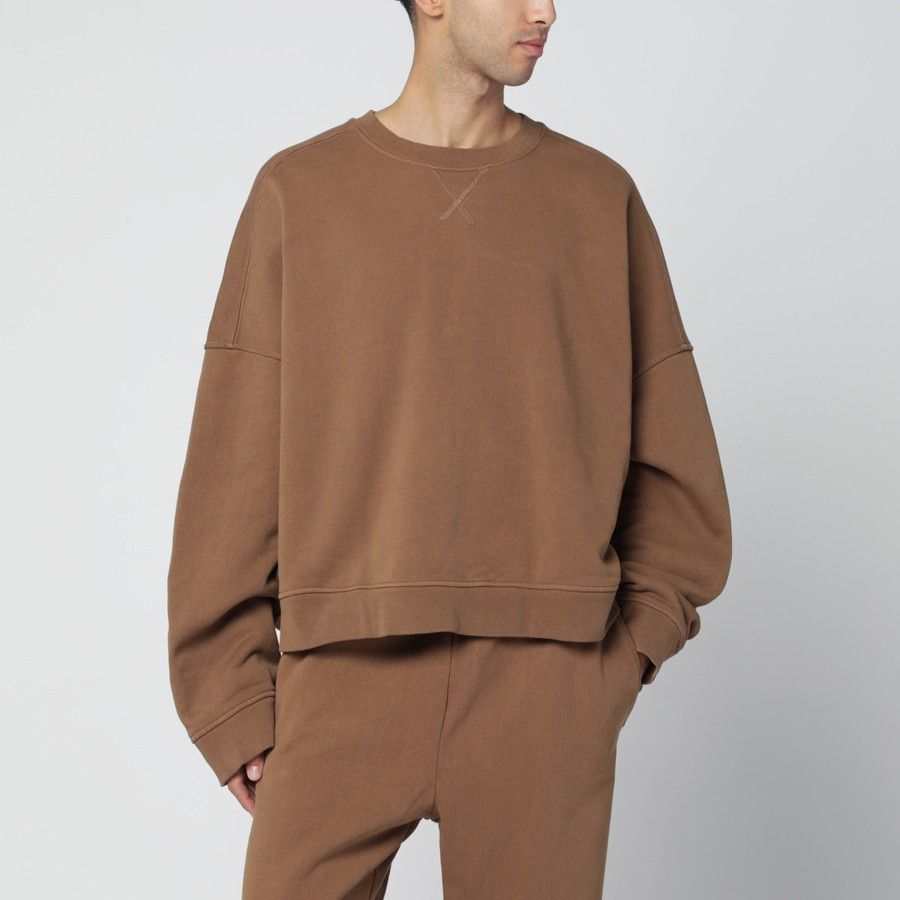 Entire Studios o1d2blof0226 Cotton Crewneck Sweatshirt in Brown Size US L / EU 52-54 / 3 - 1 Thumbnail