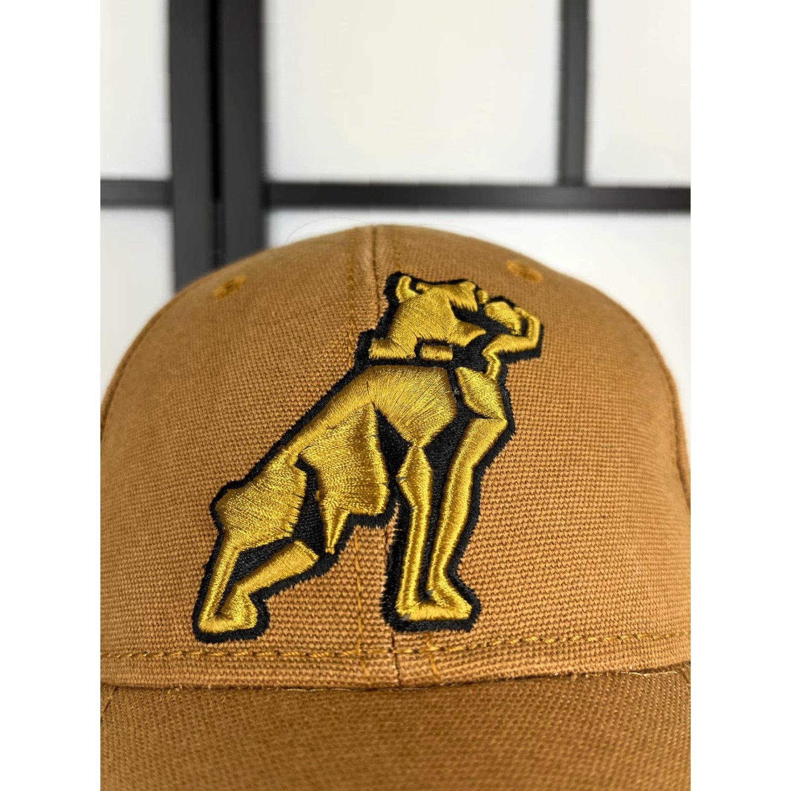 Diesel Mack Hat Cap Snap Back Adult One Size Brown Embroidered Bulldog Diesel Truck Hat Cap Snap Back Men Brown Bulldog Diesel Truck Embroidered Mack Hat Cap Size ONE SIZE - 2 Thumbnail