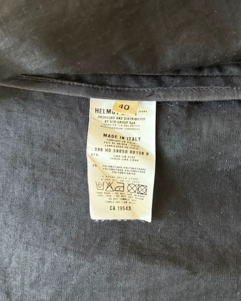 Helmut Lang HELMUT LANG 1998SS linen coat Size US XXS / EU 40 - 4 Thumbnail