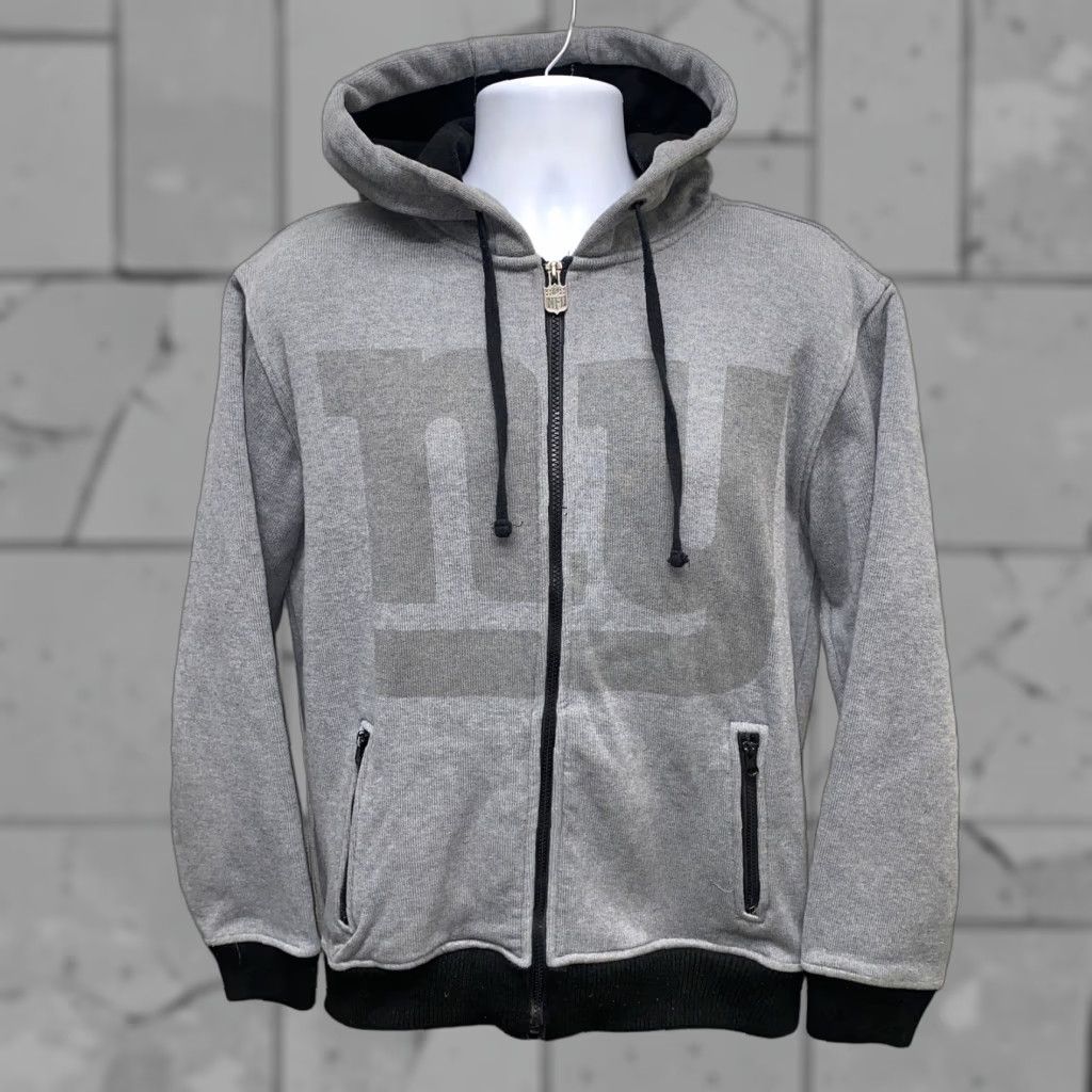 NFL NFL Men's Gray Pro Line Fleece Lined Full Zip Hoodie M NY GIANTS Shirt? Size US M / EU 48-50 / 2 - 1 Thumbnail