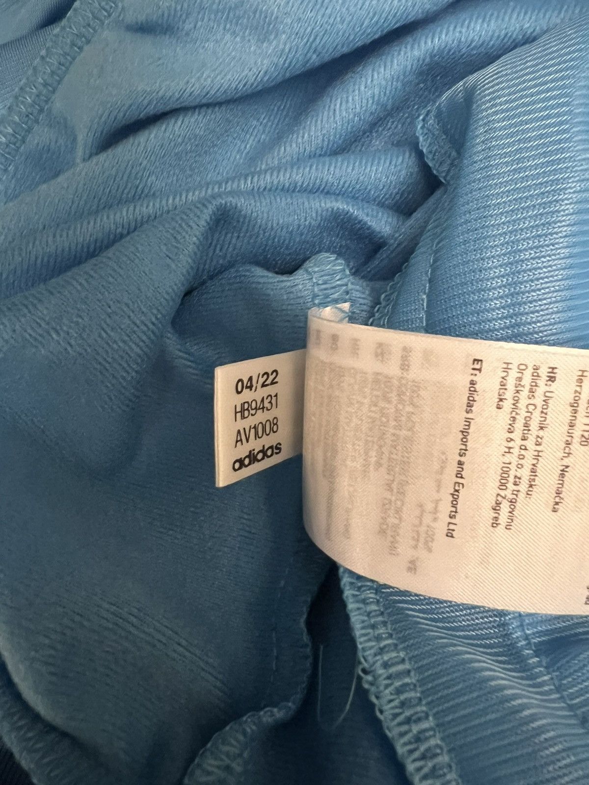 Adidas Adidas Originals blue track jacket Size L BNWT Size US L / EU 52-54 / 3 - 5 Thumbnail