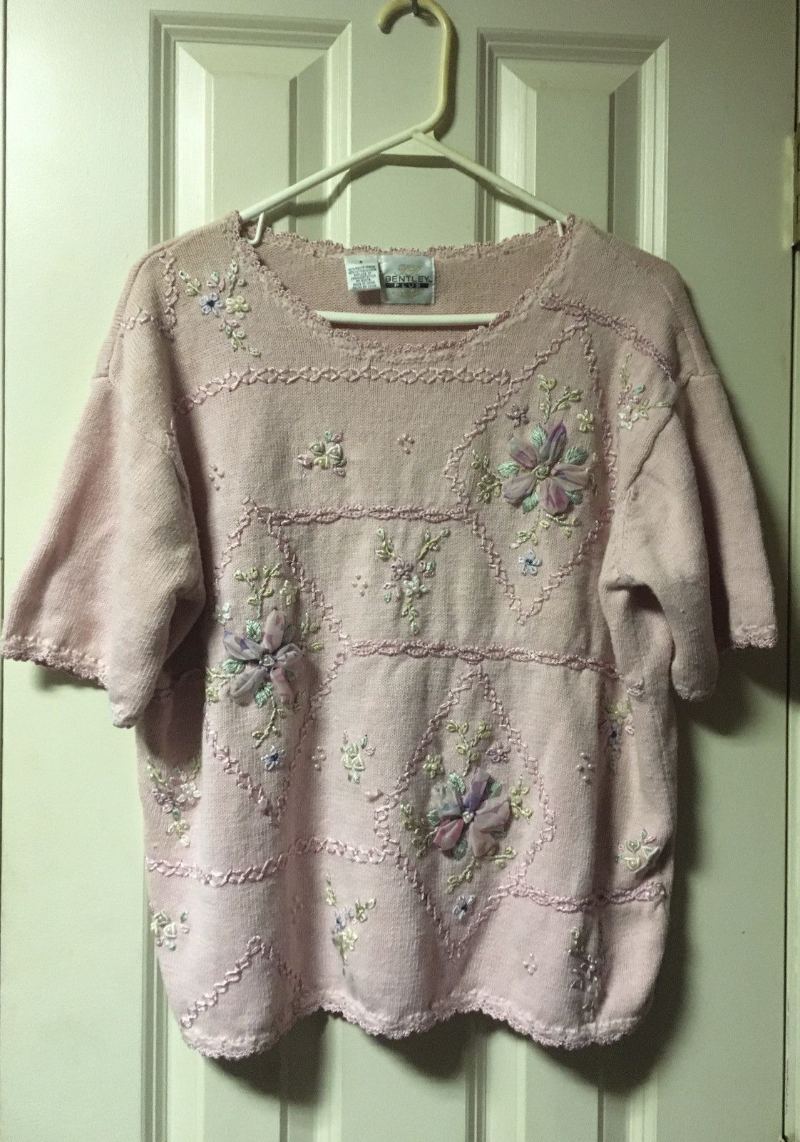 Vintage Vintage TR Bentley Beautiful Pink Women’s Sweater XL Size XL / US 12-14 / IT 48-50 - 7 Thumbnail