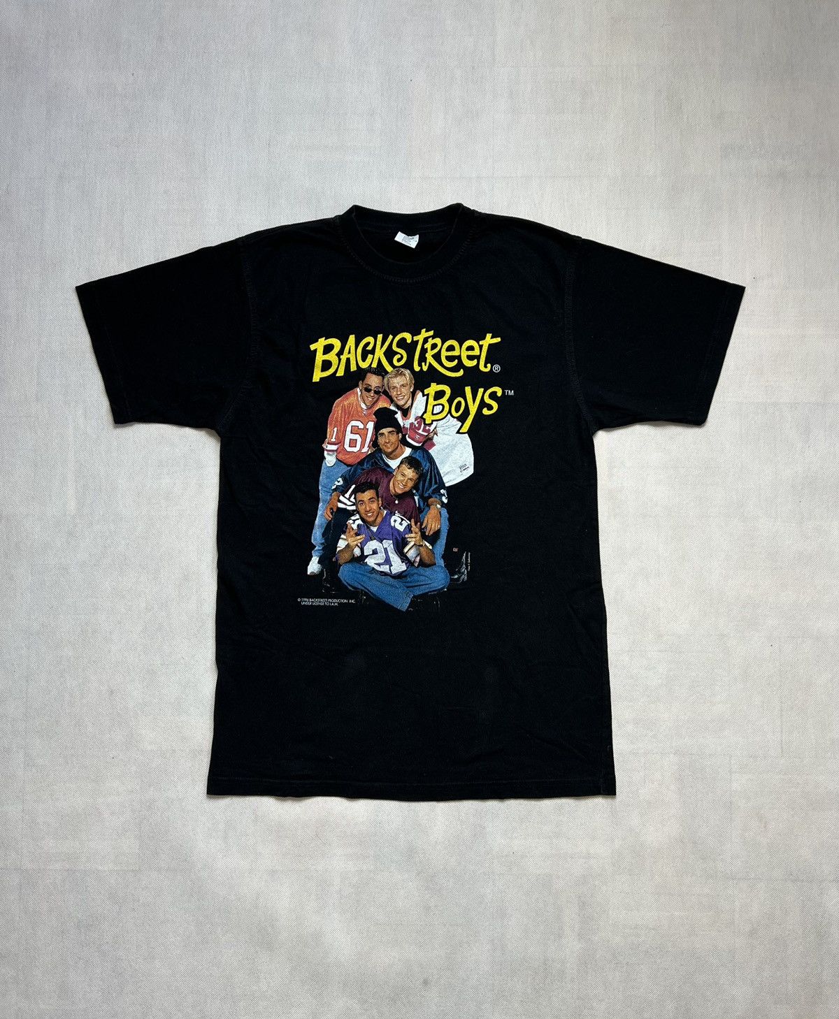 Band Tees × Vintage Rare Tshirt Backstreet Boys 1996 Vintage 90’s Hip Hop Pop Size US M / EU 48-50 / 2 - 2 Thumbnail