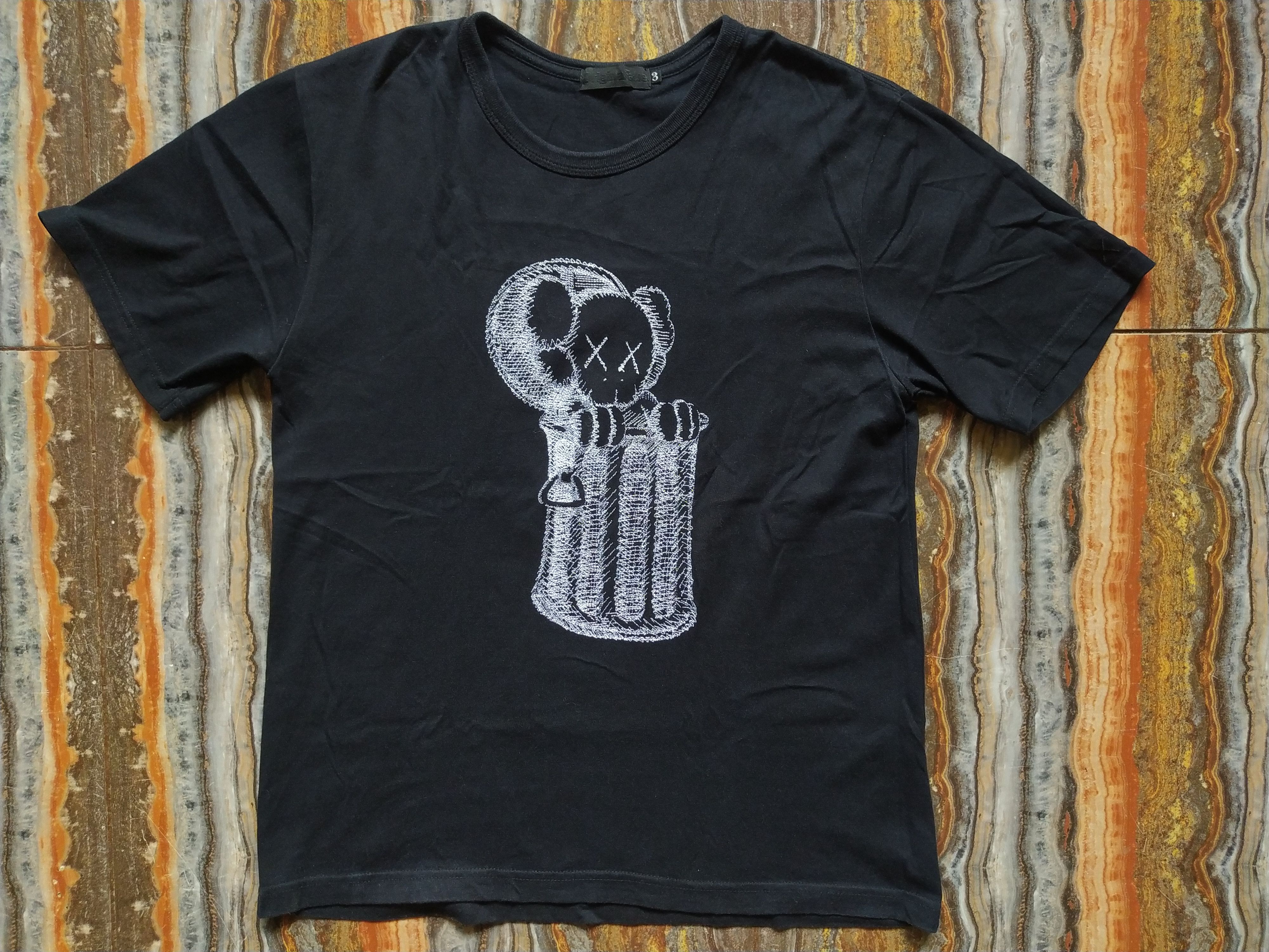 image of Vintage Original Fake By Kaws Companion In A Trash Can in Black, Men's (Size Medium)