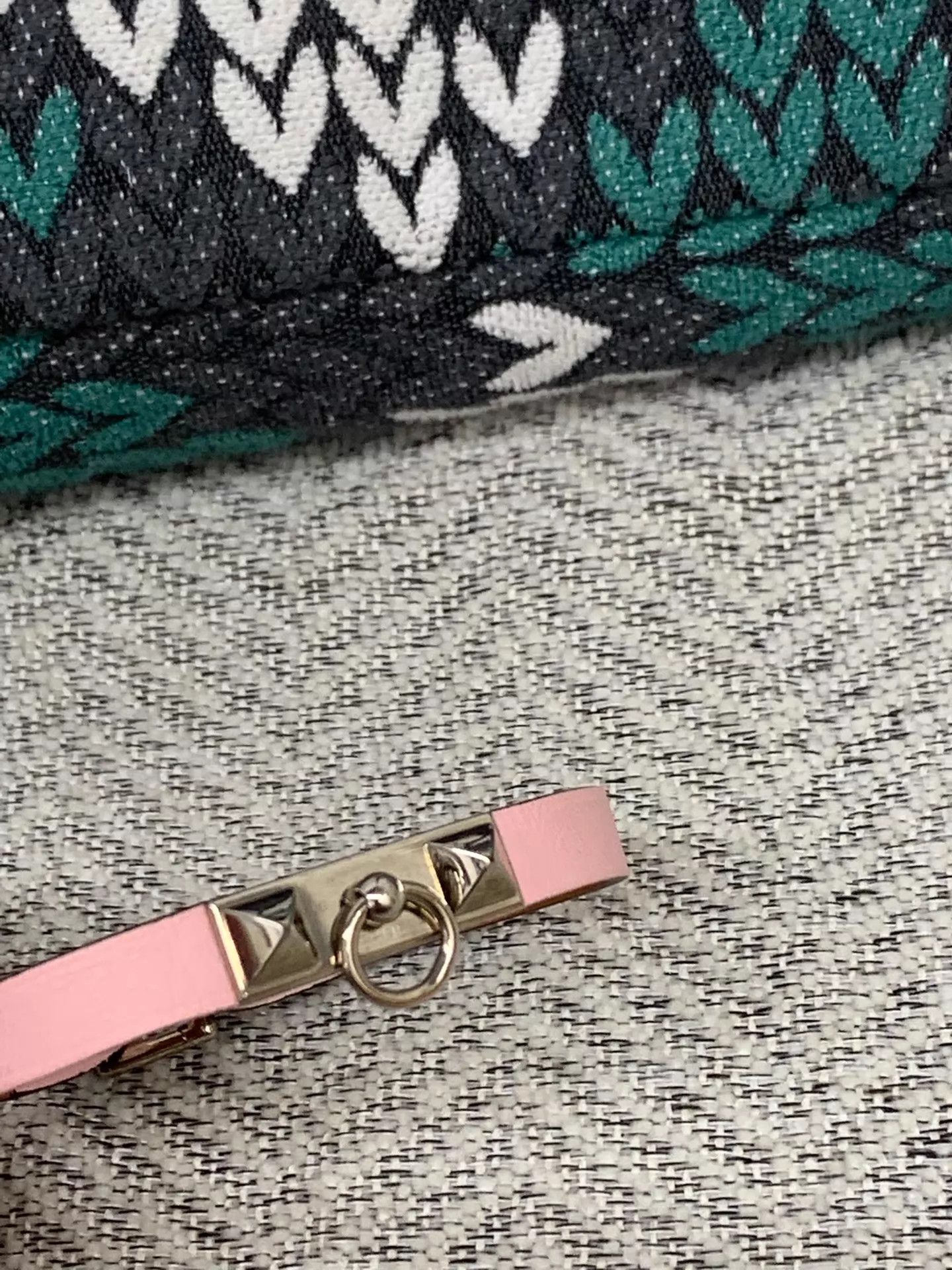 Hermes Hermes Pink Bracelet M 99New Size ONE SIZE - 5 Thumbnail