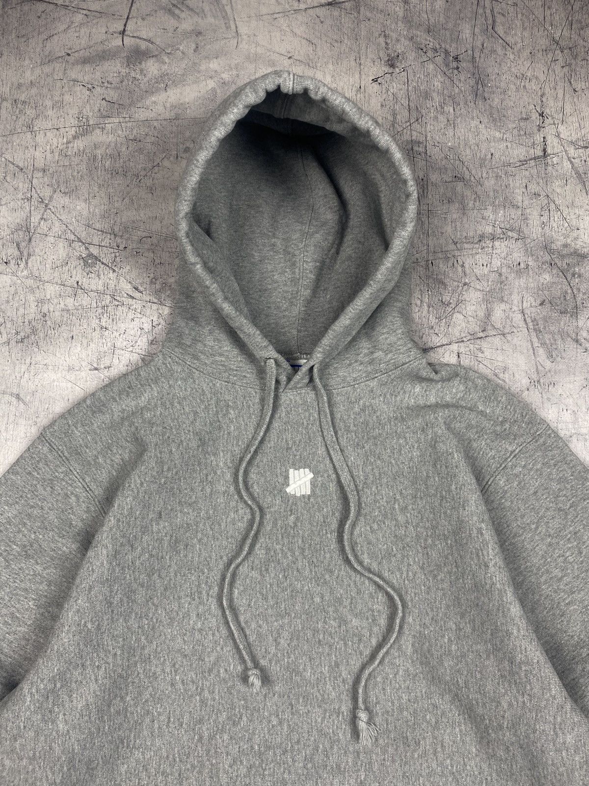 Undefeated Undefeated UNDFTD 5 Strike Pullover Hoodie Gray Streetwear Size US M / EU 48-50 / 2 - 5 Thumbnail
