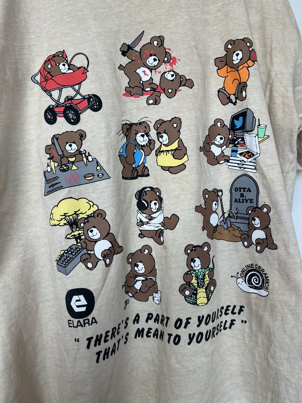 Online Ceramics Online Ceramics x Elara teddy bear shirt Size US XXL / EU 58 / 5 - 2 Thumbnail