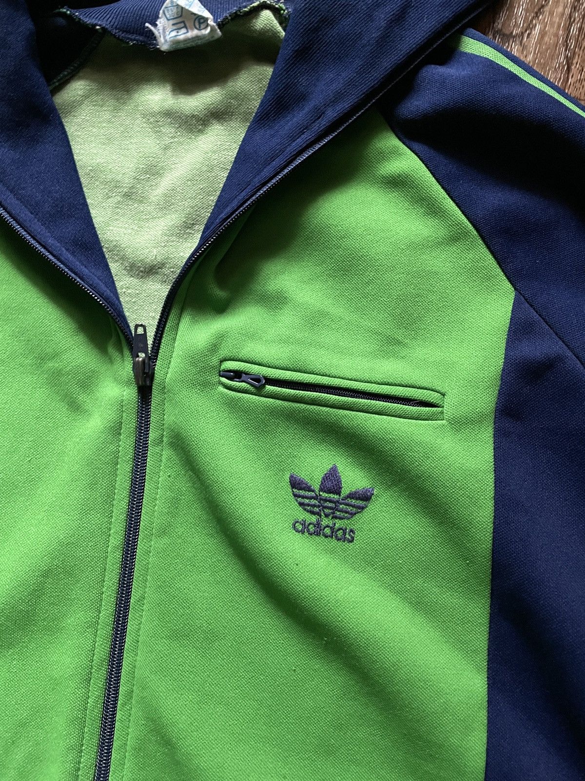 Adidas Vintage Adidas track jacket bomber france 70s Olympics Size US S / EU 44-46 / 1 - 7 Thumbnail