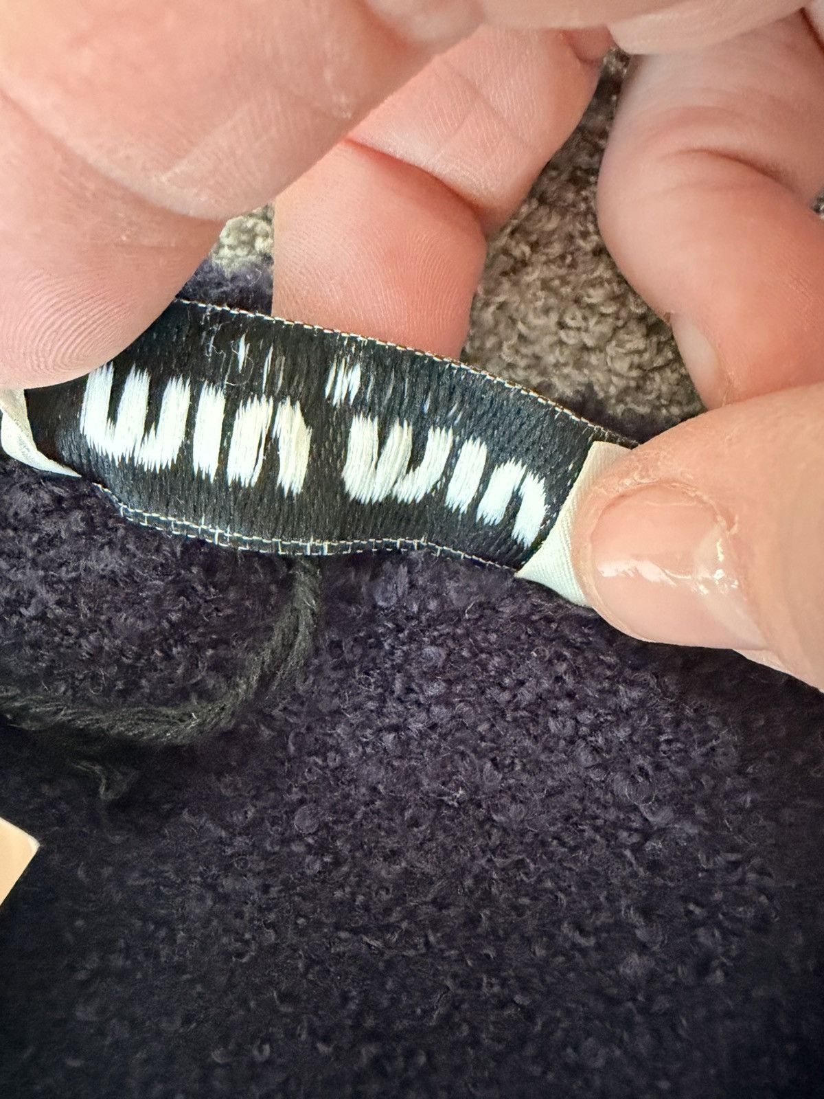 Miu Miu Miu Miu logo (terry) long-sleeve sweater (new) Size US XS / EU 42 / 0 - 19 Thumbnail