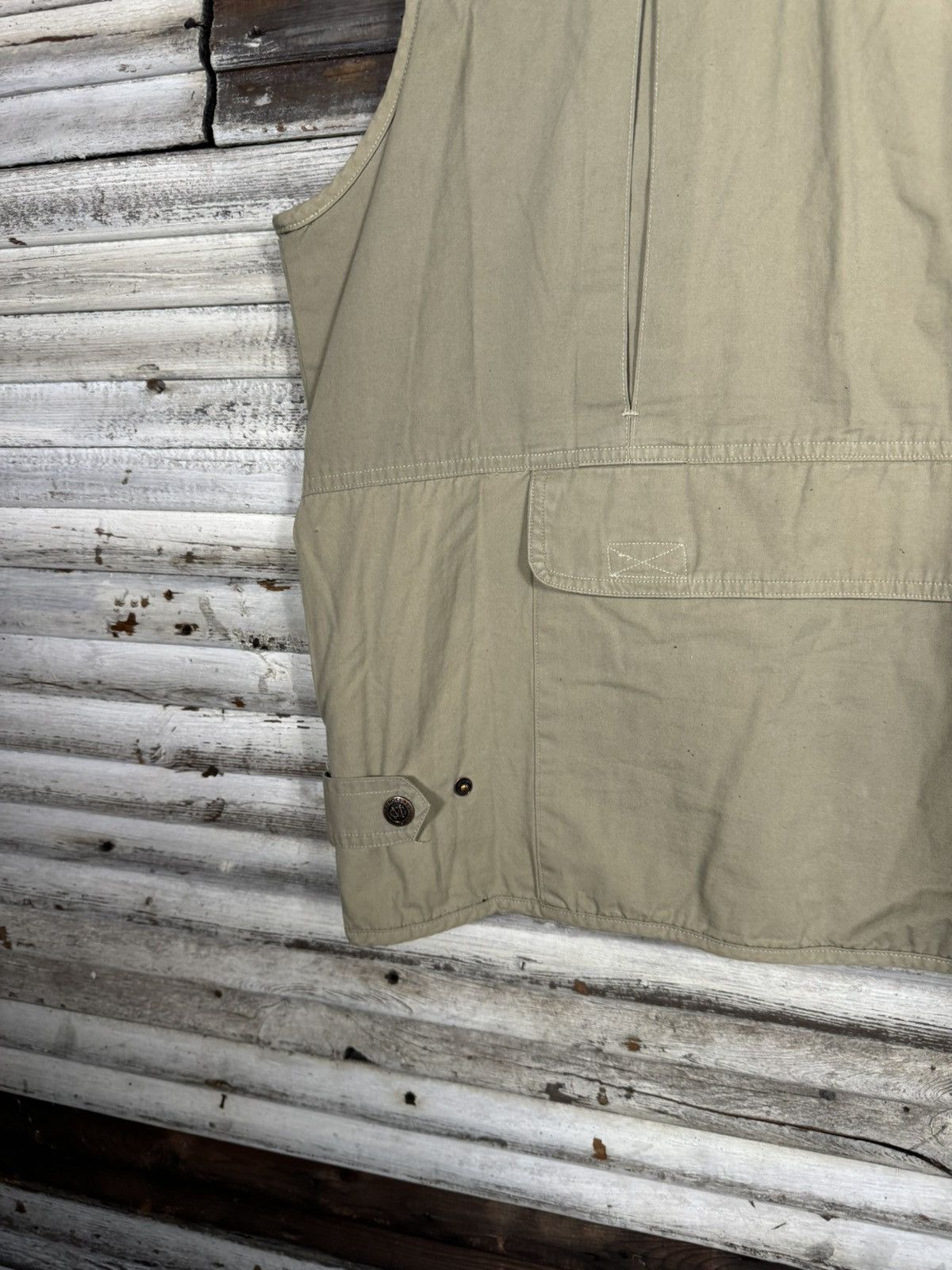 Marlboro × Marlboro Classics × Vintage Vintage Marlboro Classics Plaid Lined Fishing Vest Size US XL / EU 56 / 4 - 7 Thumbnail