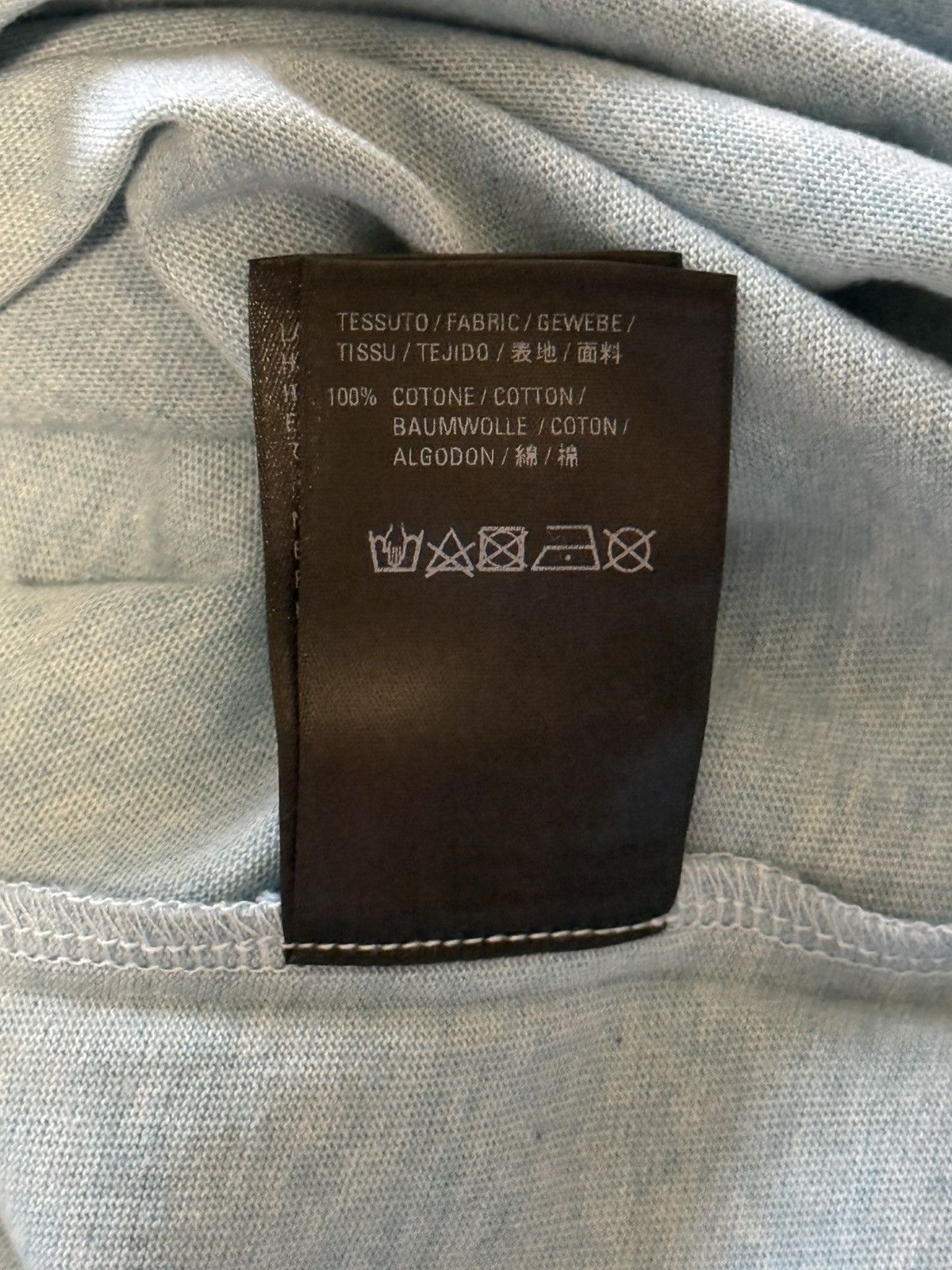 Balenciaga Balenciaga sky blue t shirt Size US M / EU 48-50 / 2 - 10 Thumbnail
