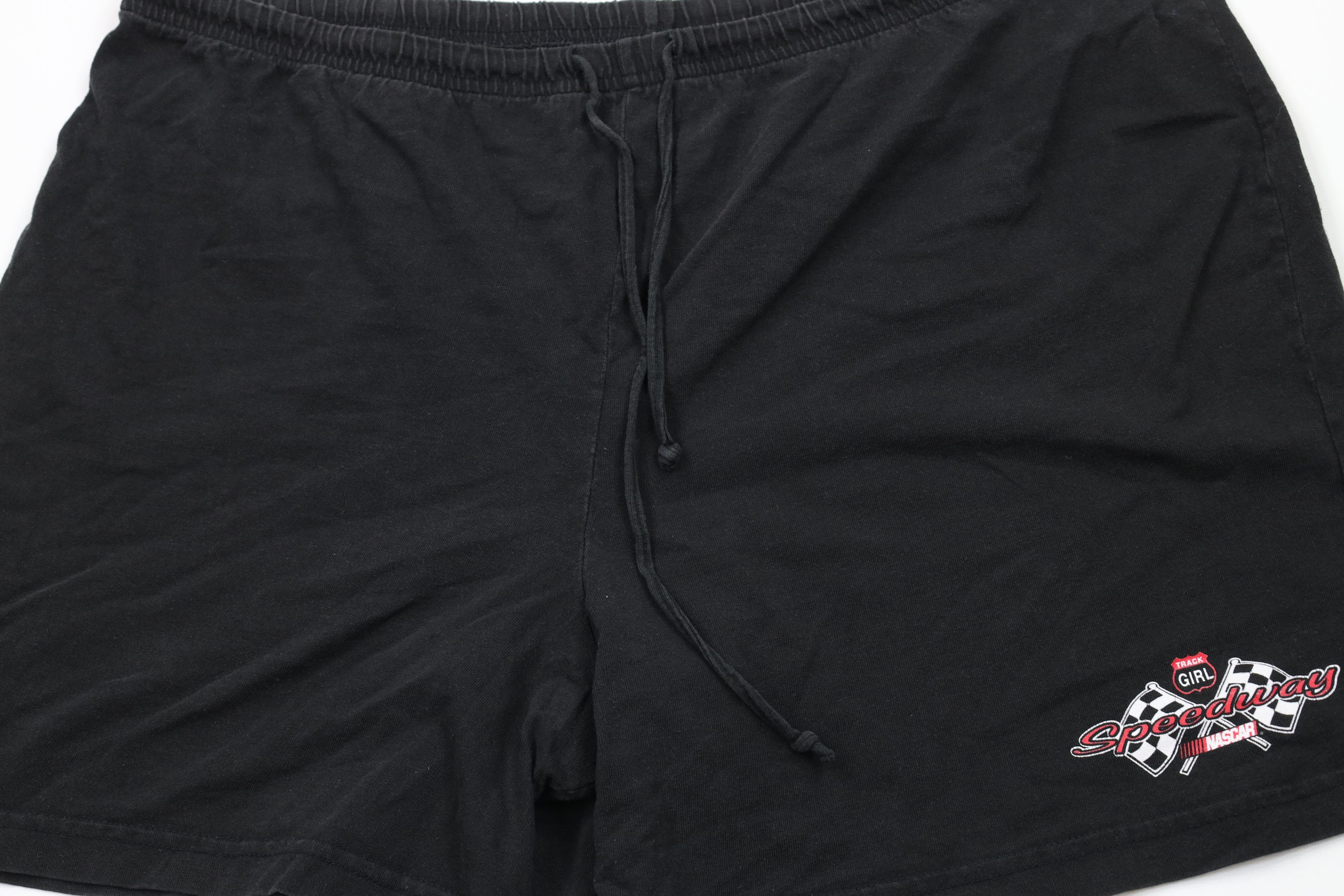 Vintage Vintage 90s Y2K NASCAR Spell Out Track Girl Speedway Shorts Size 40" / US 18 - 3 Thumbnail