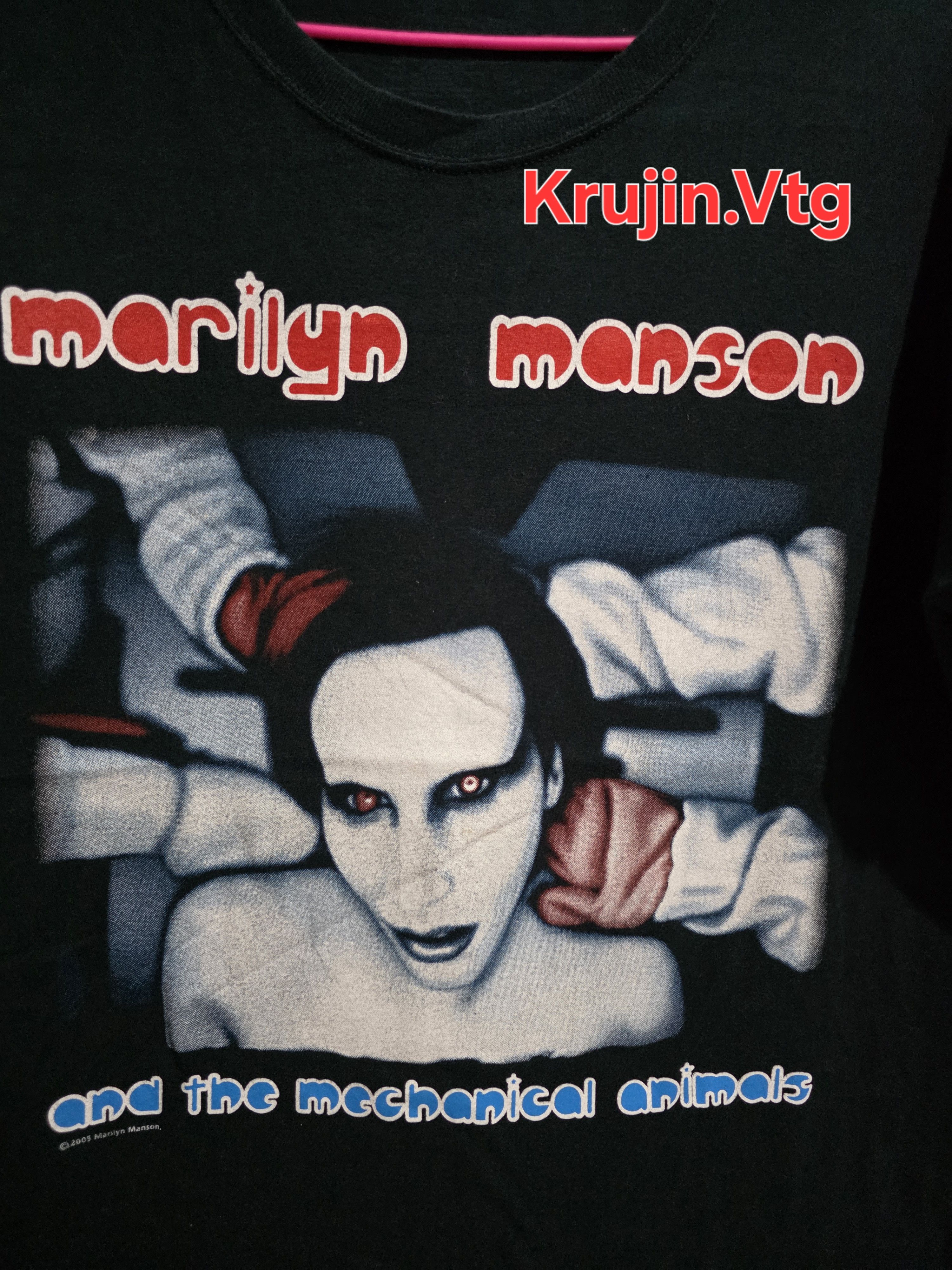 Other The Marilyn Manson "Mechanical Animals" Size US L / EU 52-54 / 3 - 2 Thumbnail