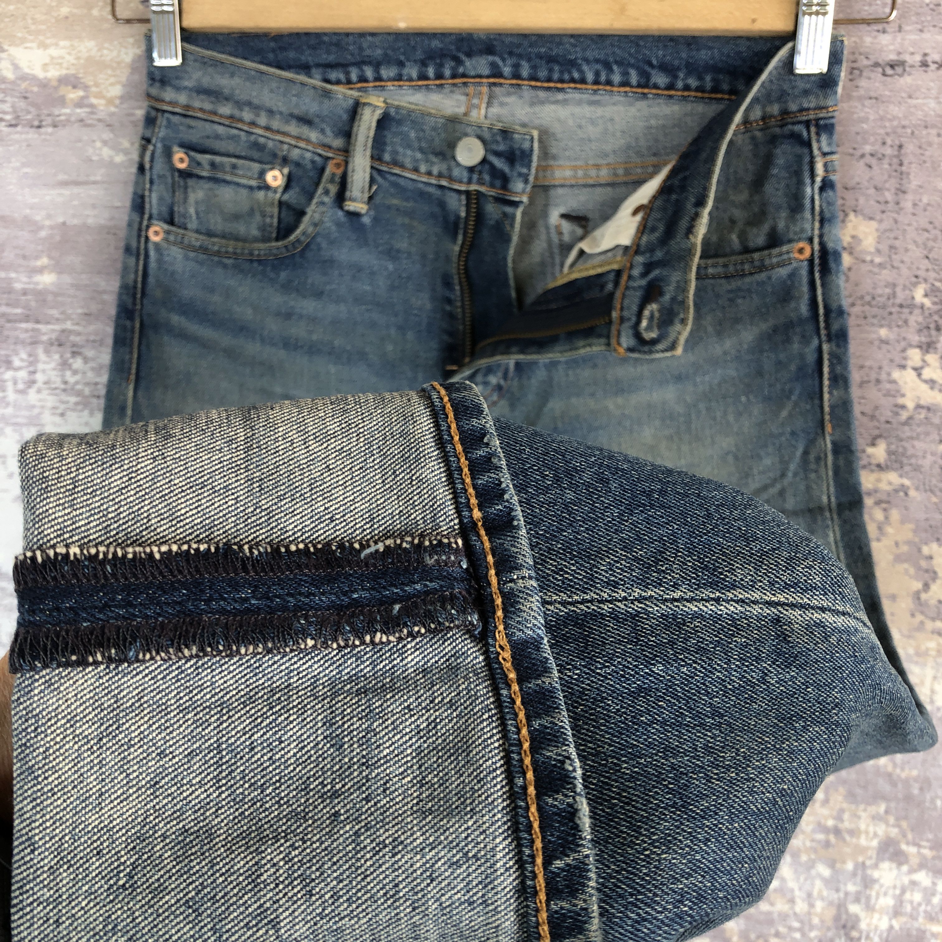Levi's Vintage Levis 510 Jeans Slim Tapered Leg Levi's Faded Denim Size US 30 / EU 46 - 8 Thumbnail