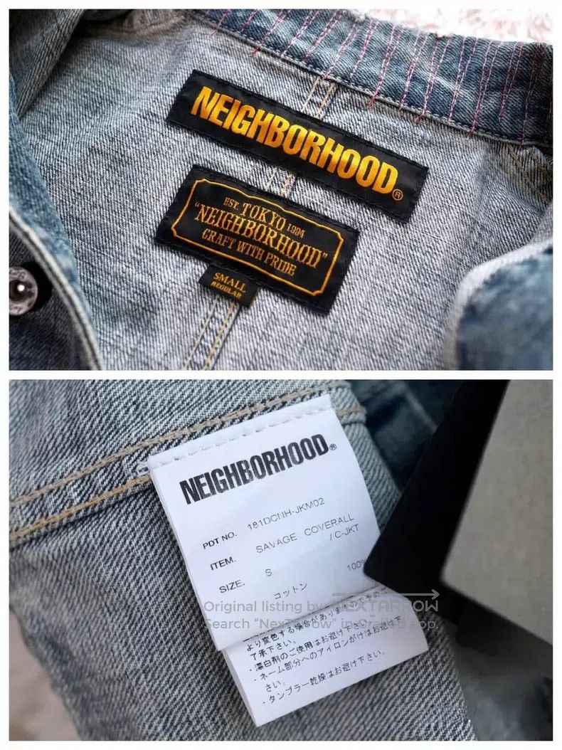 Neighborhood Neighborhood Four bags of denim jacket Size US S / EU 44-46 / 1 - 4 Thumbnail