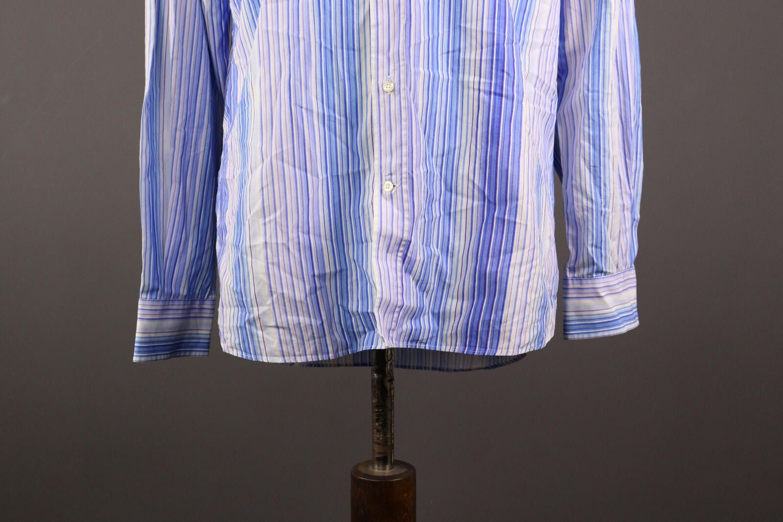 Etro Men Etro Stripe Long Sleeve Button Dress Shirt Size 42 Size US M / EU 48-50 / 2 - 3 Thumbnail