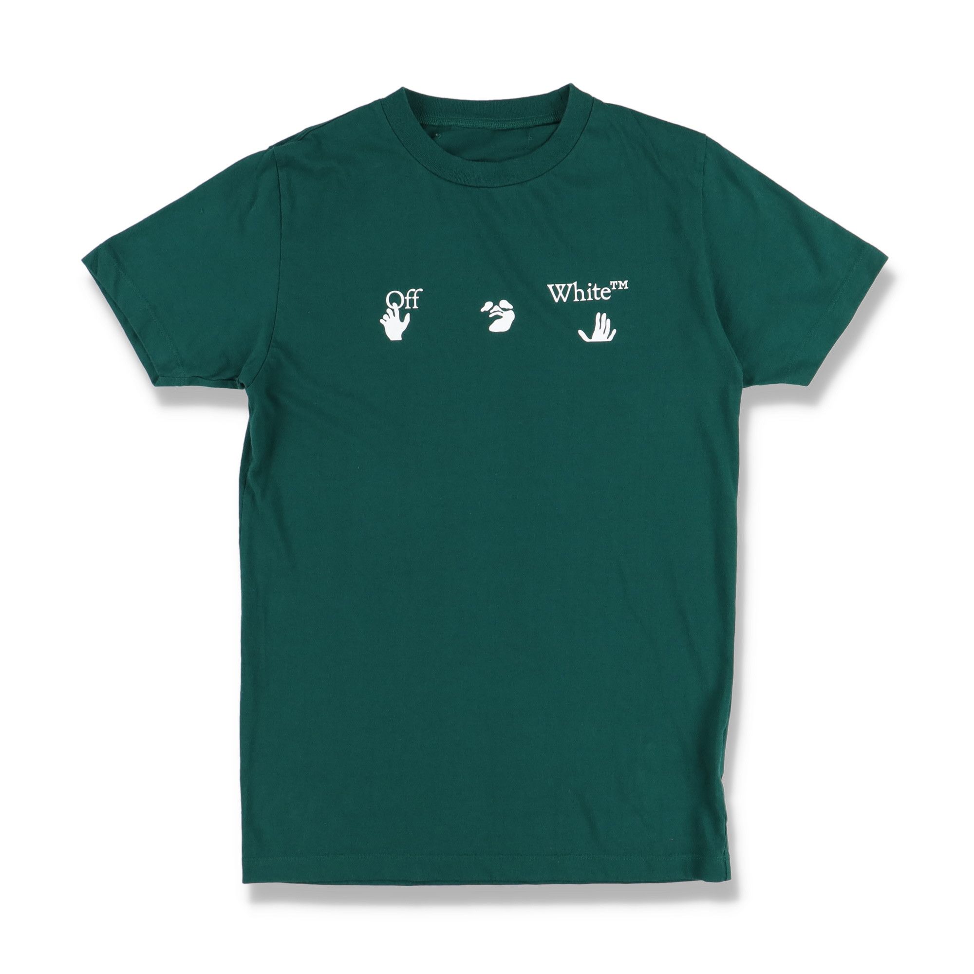 Green Swimming Man Big Logo T-Shirt