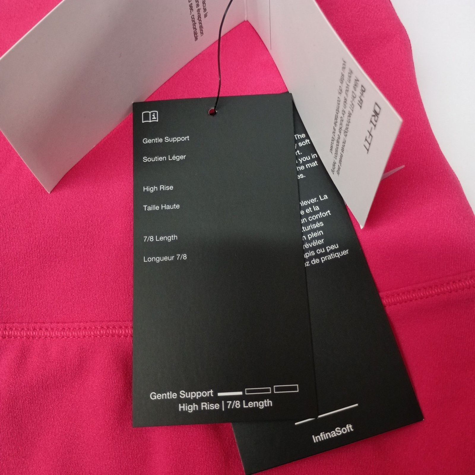 Nike Nike Zenvy High 7/8 Leggings Pink Yoga Pants Women’s XL NWT Size 32" / US 10 / IT 46 - 4 Thumbnail