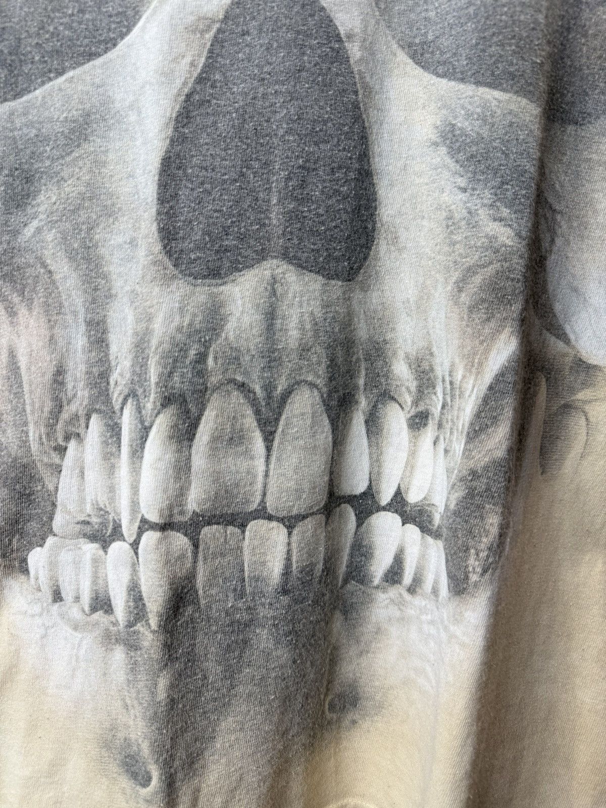 Other 2013 Vintage Scull Print T Shirt Liquid Blue Vtg Hype Size US M / EU 48-50 / 2 - 3 Thumbnail