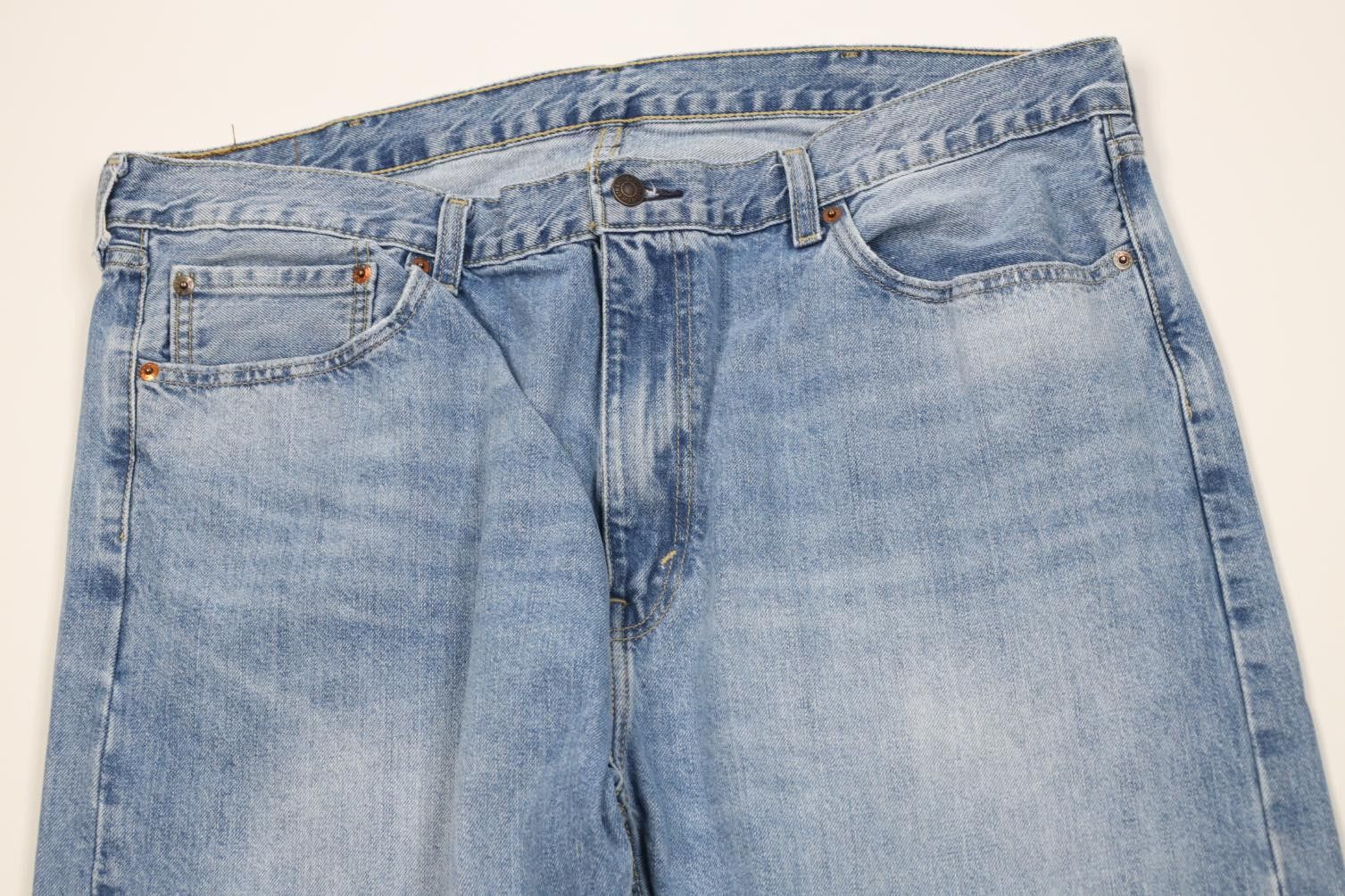 Levi's Vintage Y2K Levis 505 Regular Straight Leg Denim Jeans Size US 40 / EU 56 - 2 Thumbnail