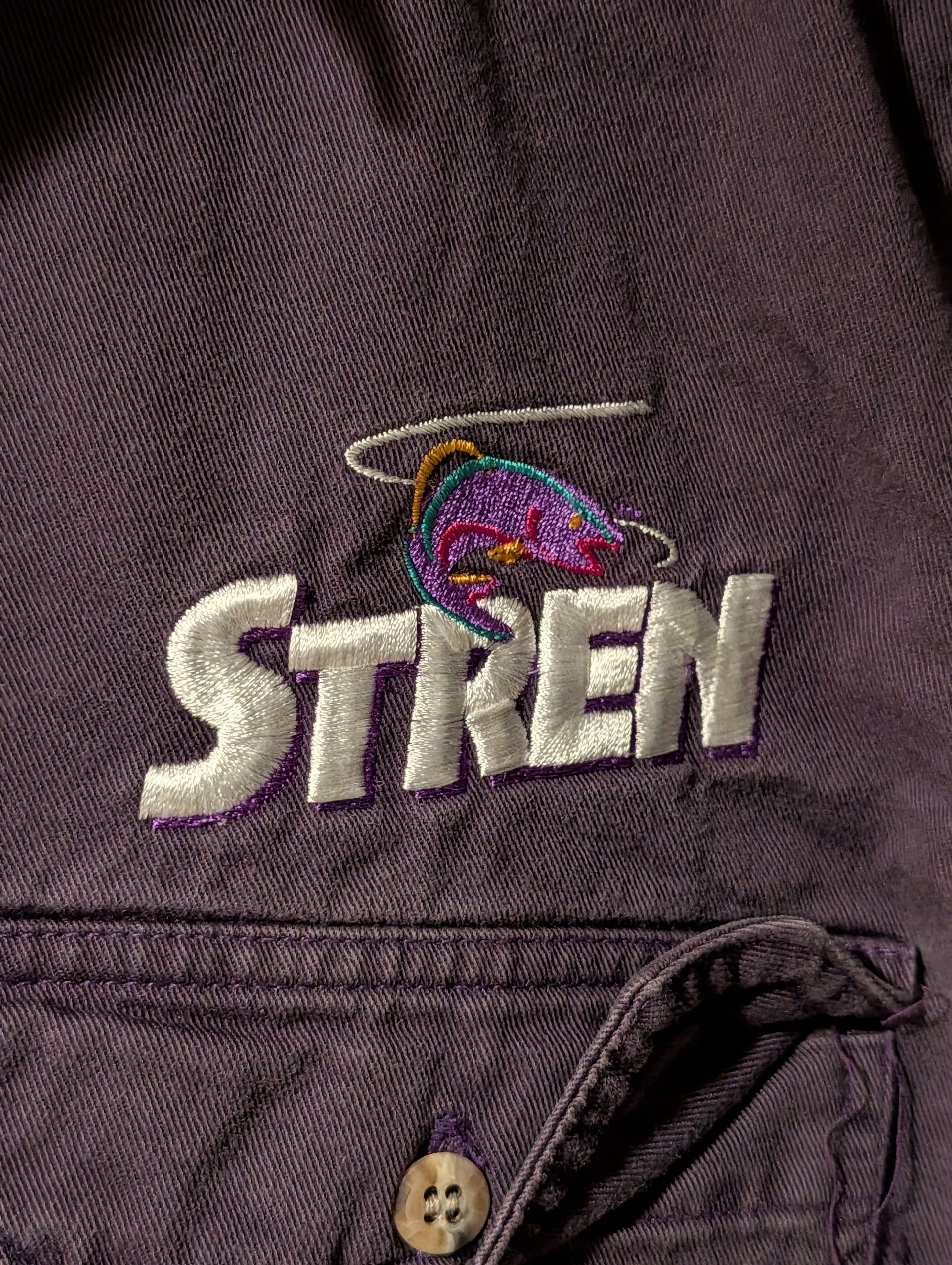 Vintage Vintage 90s Stren Sportsmaster Fishing Button Up Shirt Size US M / EU 48-50 / 2 - 4 Thumbnail