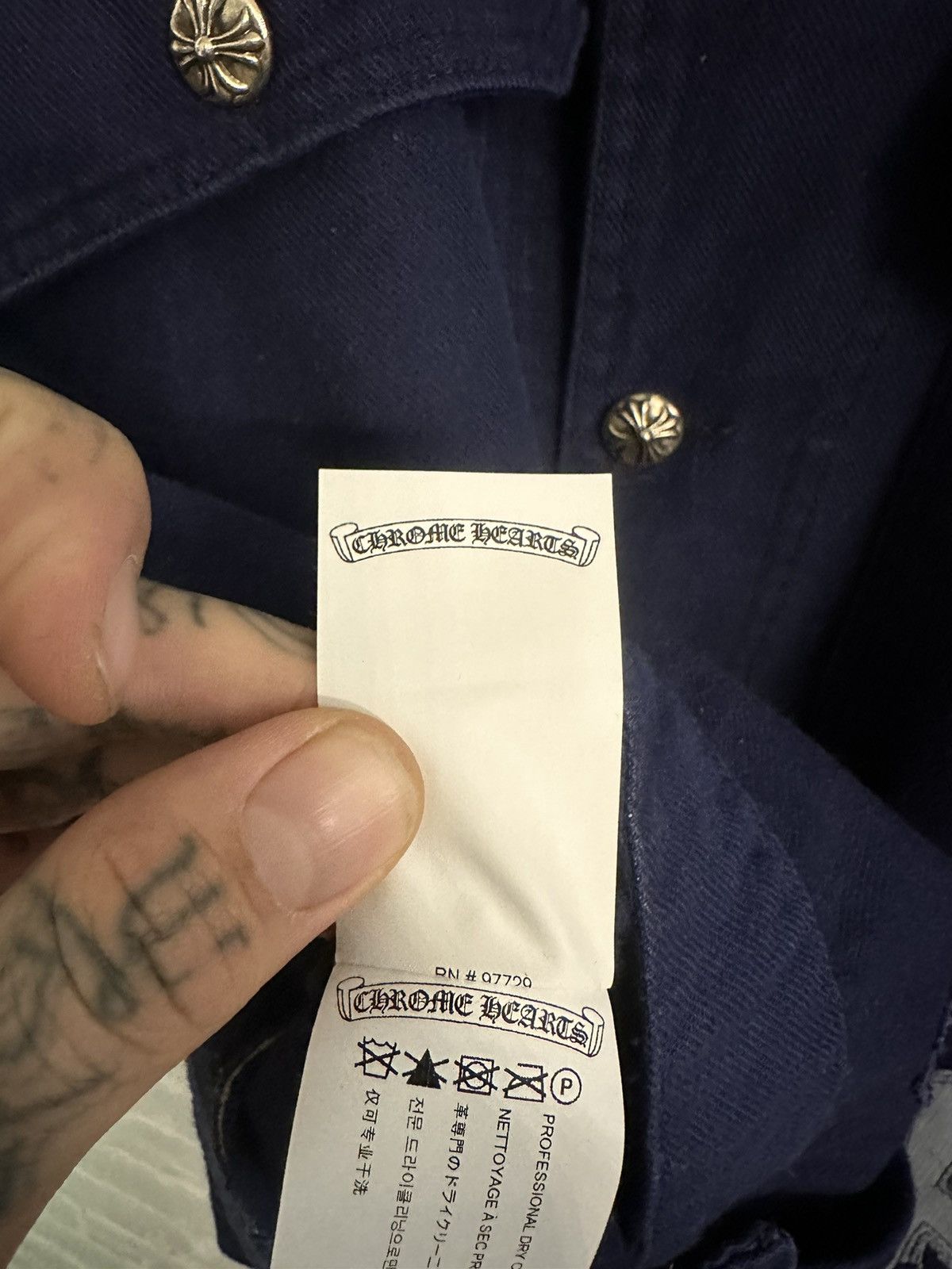 Chrome Hearts CHROME HEARTS NEW CROSS PATCH JACKET Size US M / EU 48-50 / 2 - 15 Thumbnail