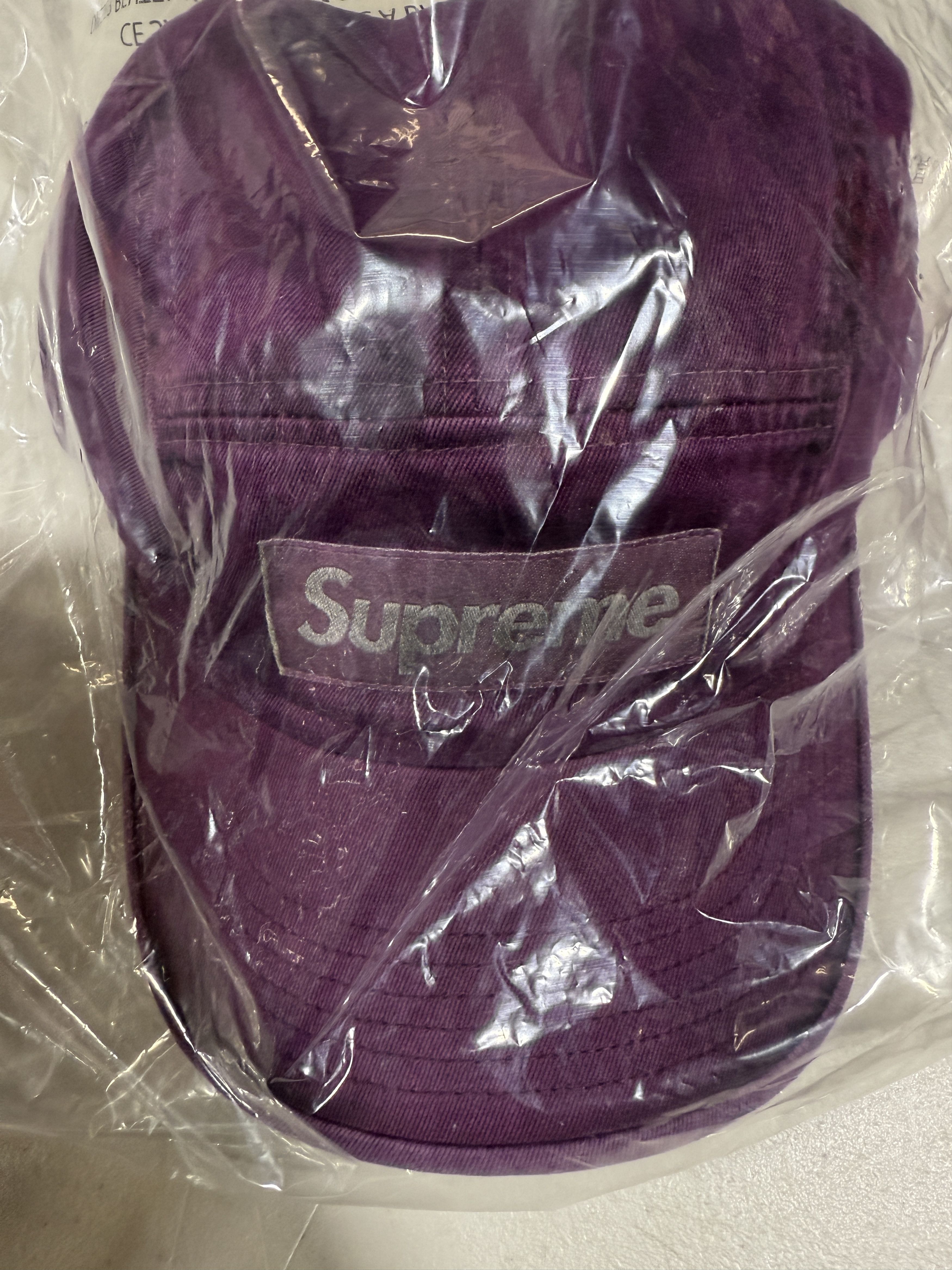 Supreme Supreme Overdyed Camp Cap Maroon Sz Adjustable Size ONE SIZE - 3 Thumbnail