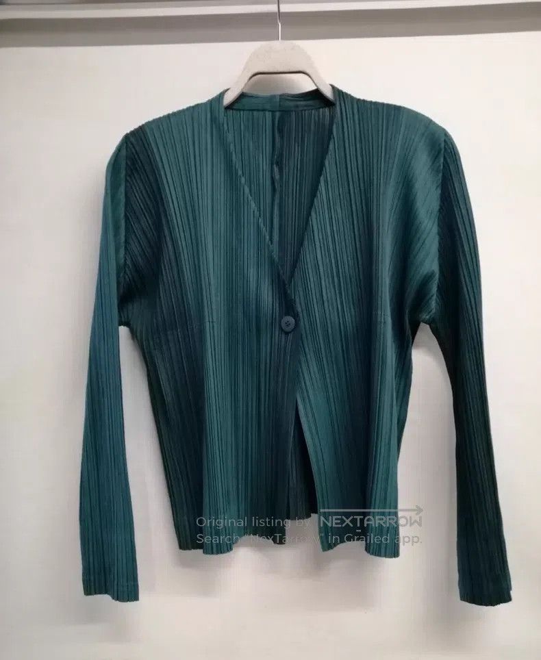Issey Miyake Issey Miyake One-button Cardigan Coat Size L / US 10 / IT 46 - 1 Thumbnail
