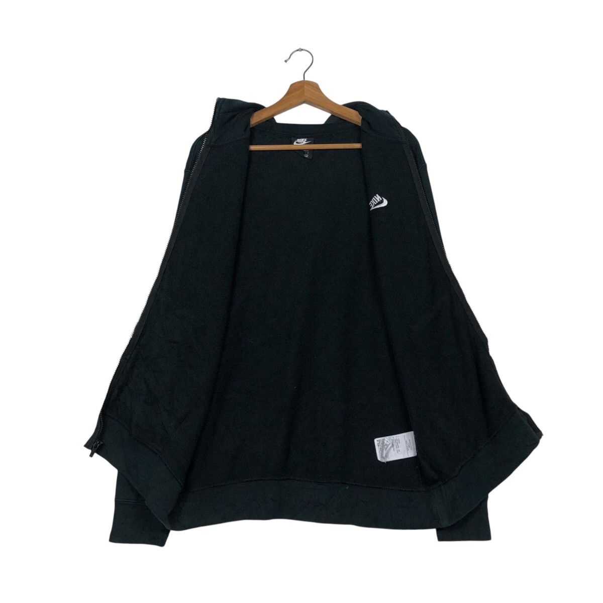Nike 📌Vintage Zipper Hoodie Running Nike Jacket Rich Black Size US L / EU 52-54 / 3 - 15 Thumbnail