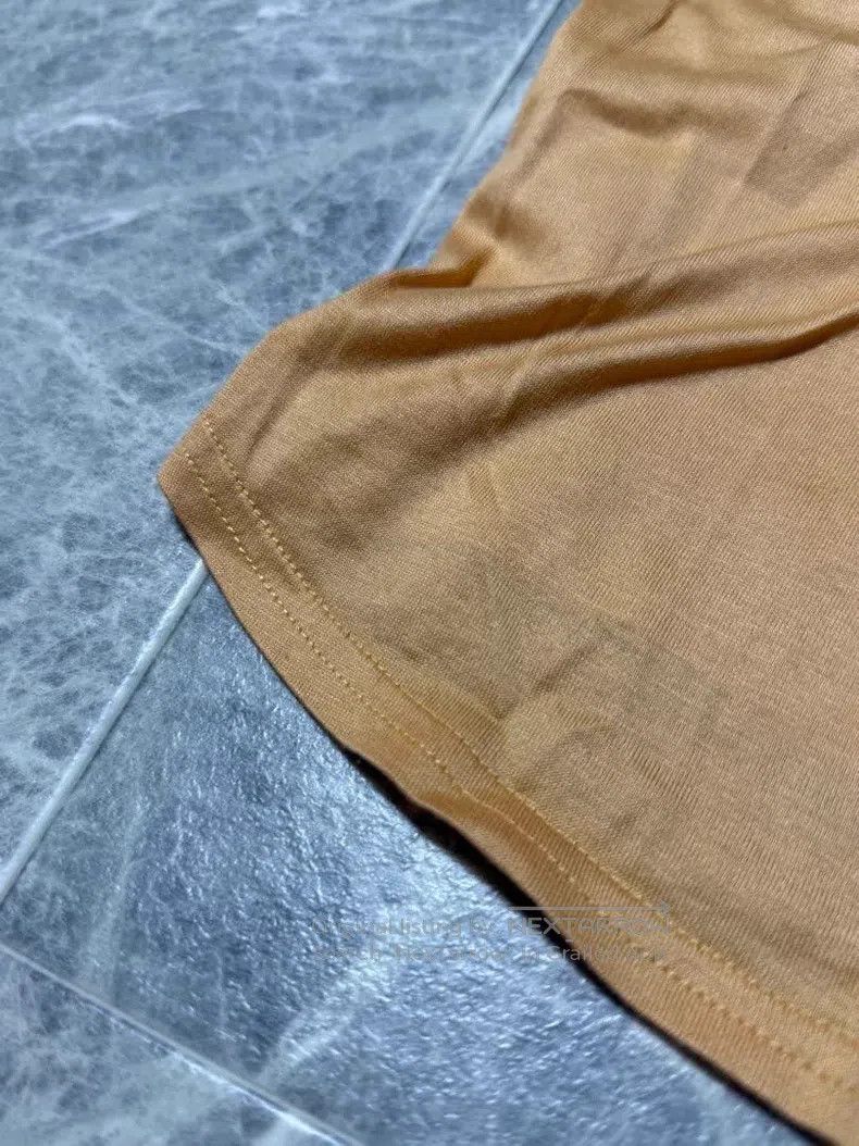 Hermes Hermes Cartier Logo Embroidered T-Shirt M Orange Size M / US 6-8 / IT 42-44 - 3 Thumbnail