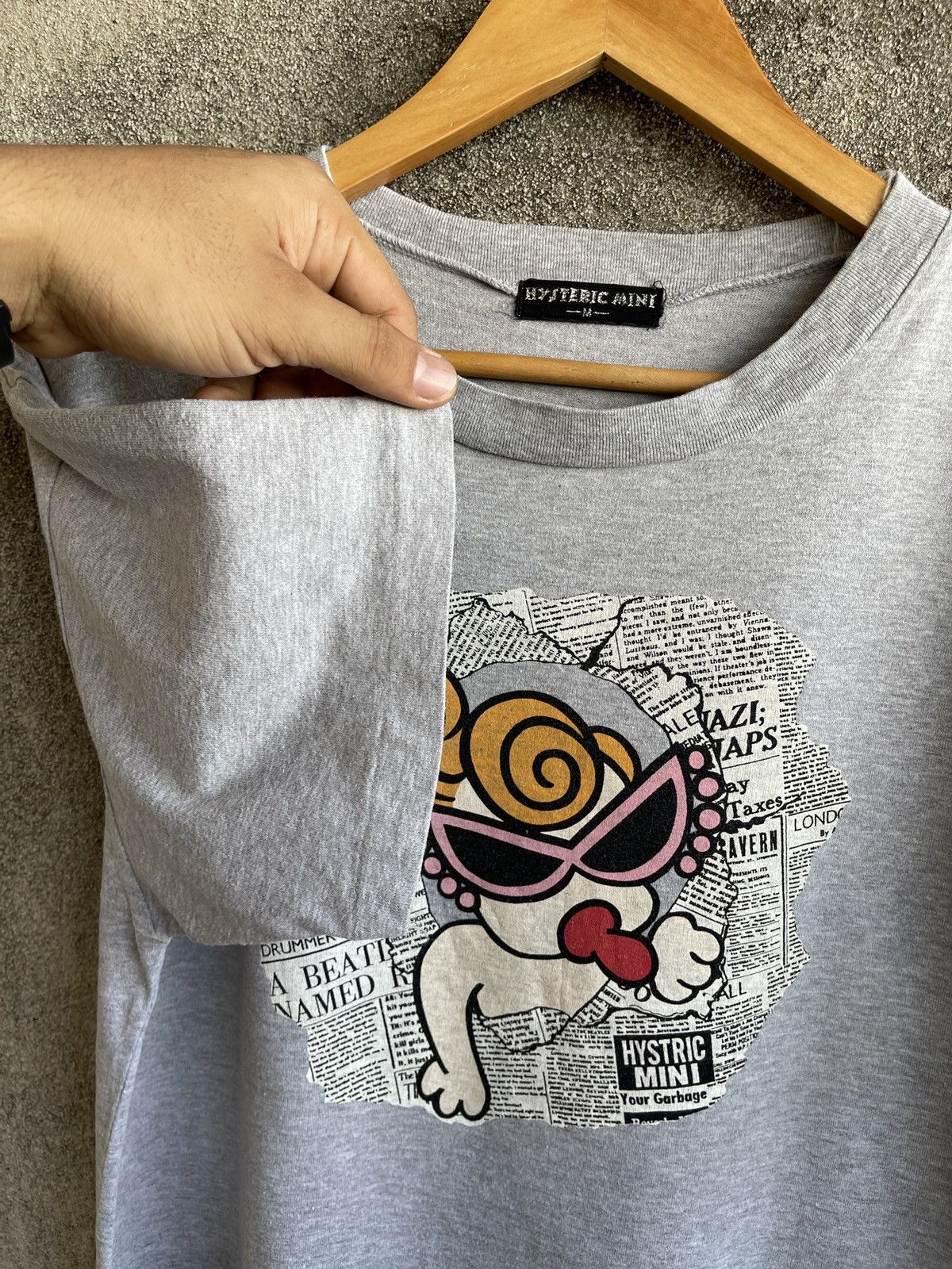 Hysteric Glamour Vintage’90s🔥HYSTERIC GLAMOUR🔥Mirrored big Print Tshirt Size US M / EU 48-50 / 2 - 3 Thumbnail