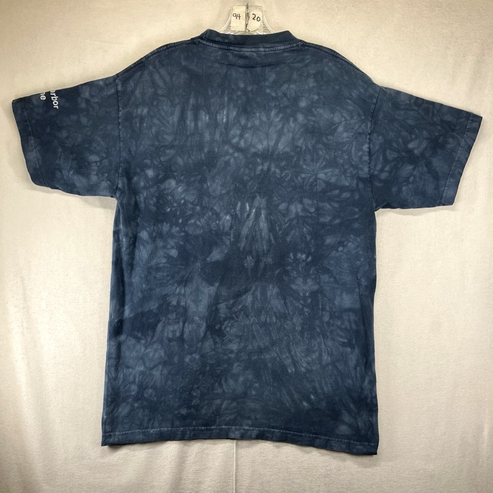 The Mountain Nature Shirt The Mountain Mens Large Bald Eagle Winter Scene Blue 90s Vintage Graphic Print Tshirt Crew Neck Short Sleeve Cotton Size US L / EU 52-54 / 3 - 2 Thumbnail