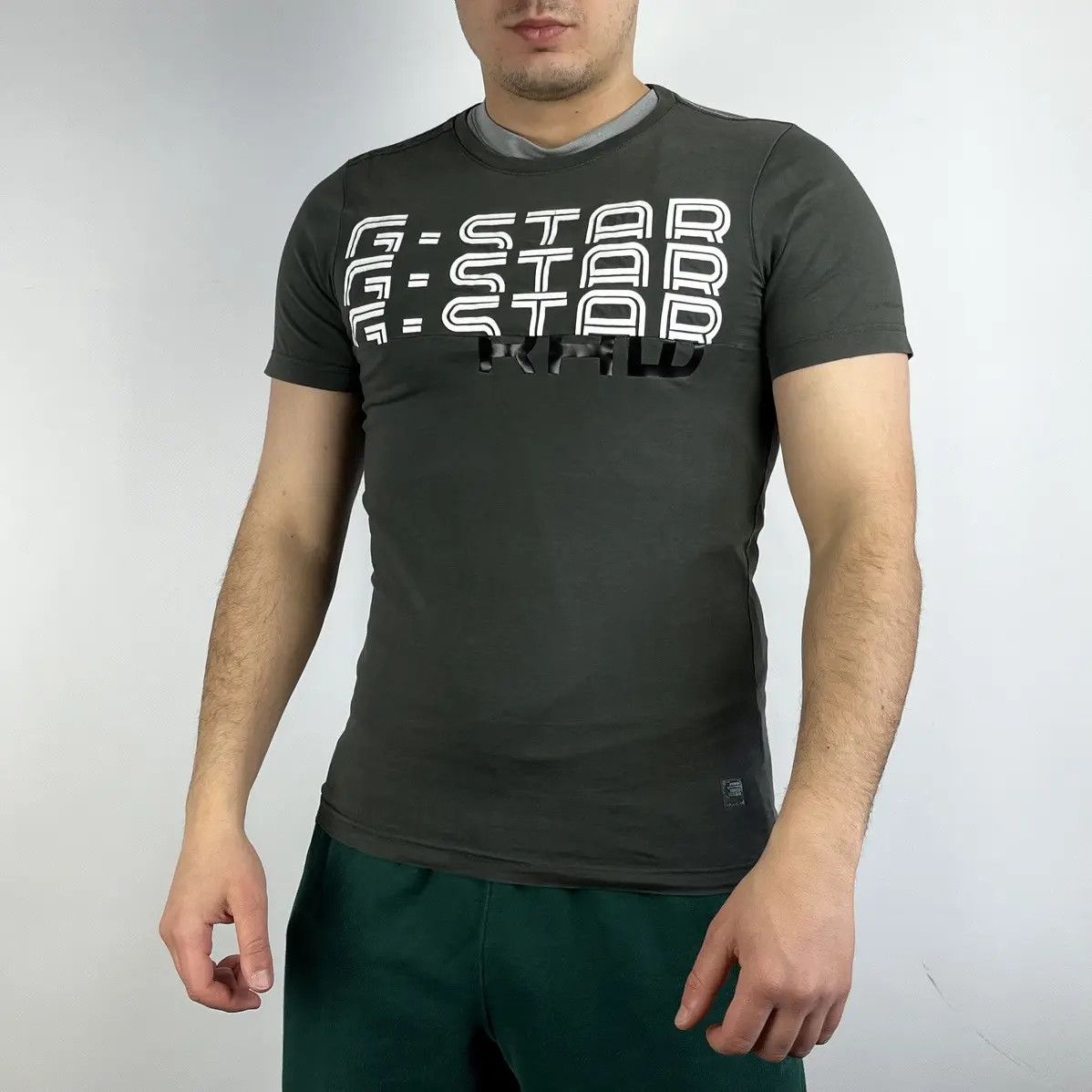 G-Star G star raw Tshirt big logo size Small Size US S / EU 44-46 / 1 - 1 Thumbnail