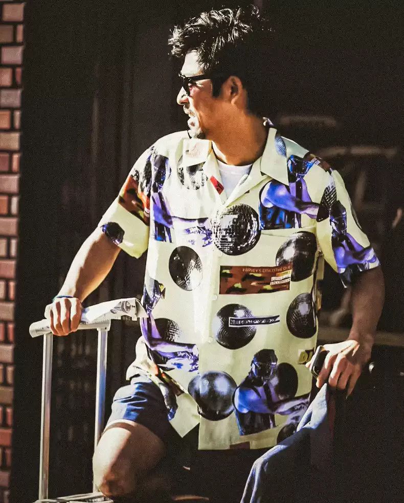 WACKO MARIA x DJ HARVEY HAWAIIAN SHIRT