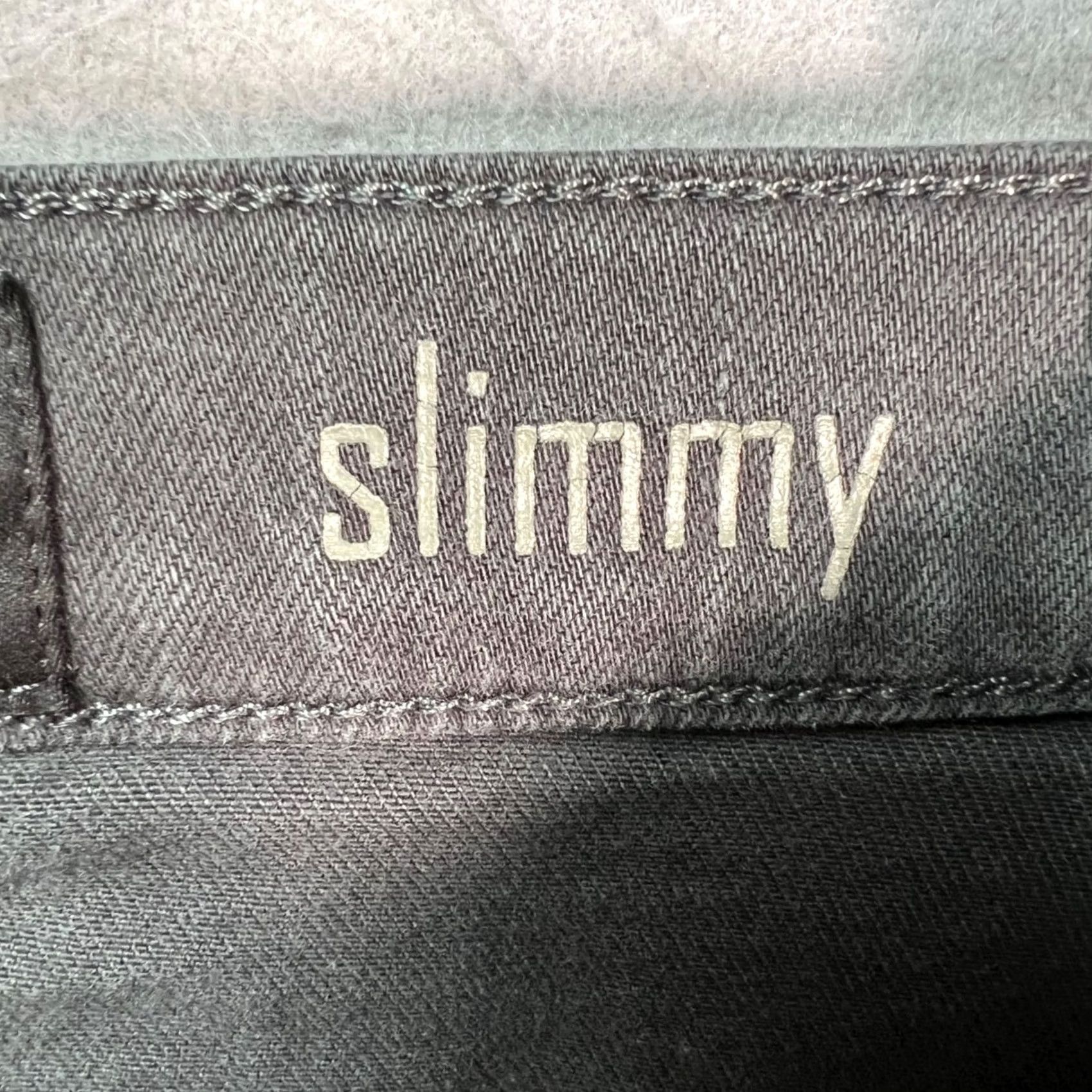 7 For All Mankind 7 For All Mankind Jeans Slim Luxury Slimmy Luxe Performance Gray 31 Mens 5-Pocket Denim Cotton Blend Zip Modern Straight Vintage No N/A Size US 31 - 4 Thumbnail