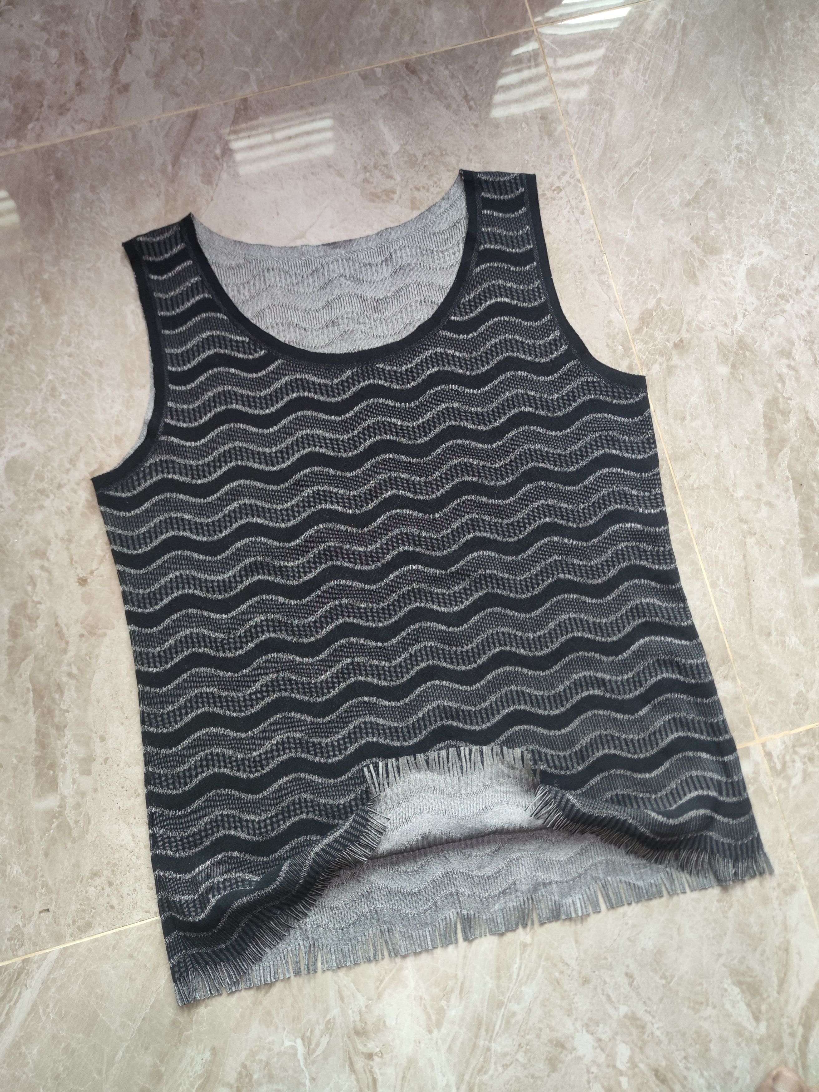 Pleats Please Issey Miyake PLEATS PLEASE A-POC Hem Fringe Wave Size 3 Size M / US 6-8 / IT 42-44 - 7 Thumbnail