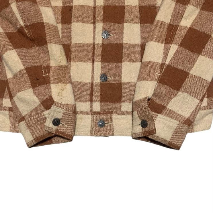 Edwin Vintage Edwin Wool Trucker Jacket Size US L / EU 52-54 / 3 - 2 Thumbnail