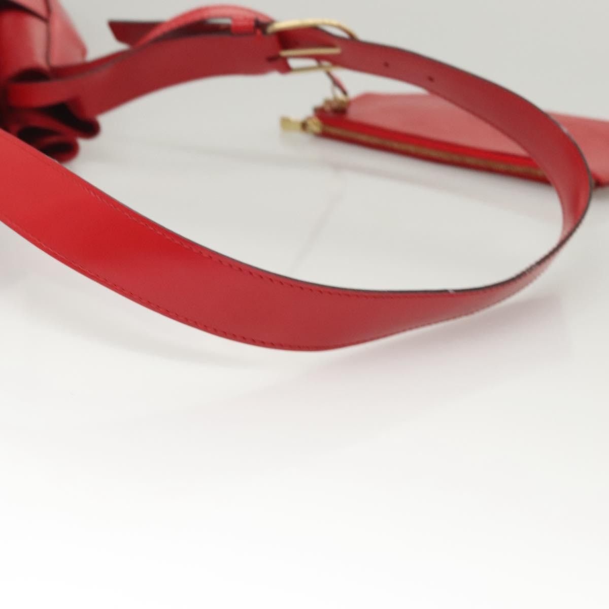 Louis Vuitton LOUIS VUITTON Epi Sac Depaule GM Shoulder Bag Red M80197 Size ONE SIZE - 7 Thumbnail