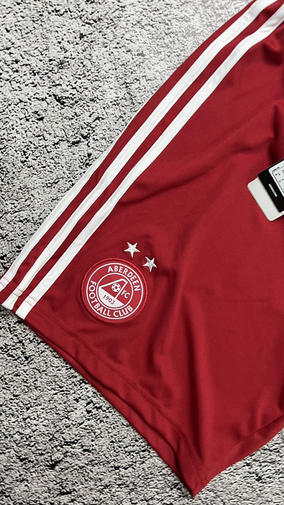 Adidas NEW WITH TAGS 2018-2019 FC Aberdeen Scotland adidas shorts Size US 30 / EU 46 - 2 Thumbnail